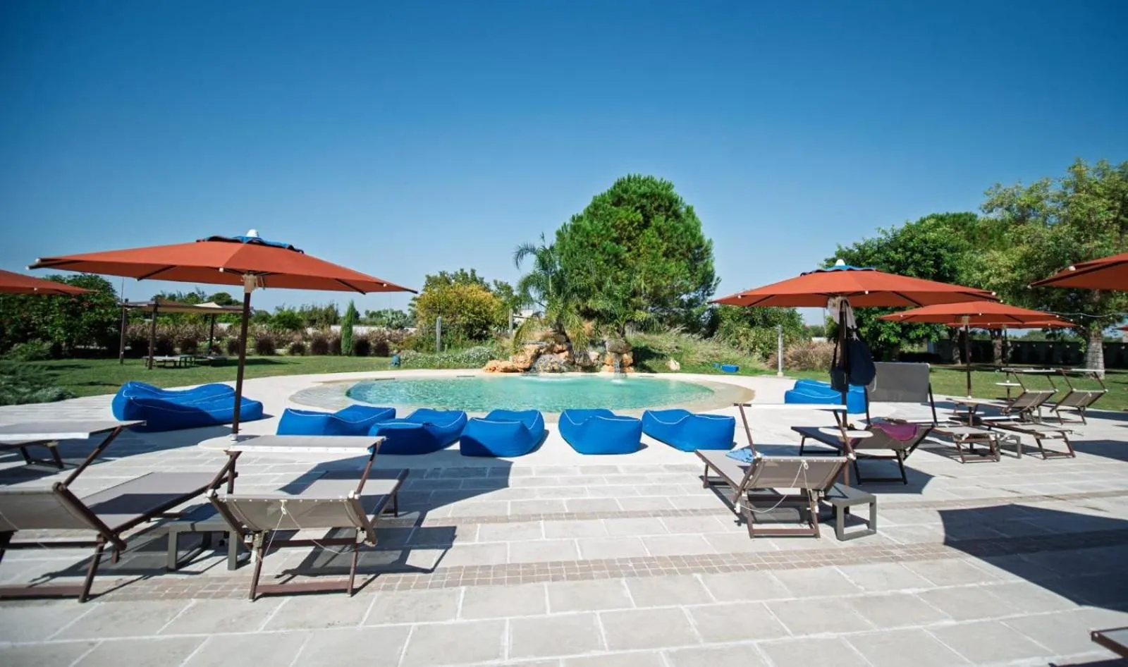 Garden view in Tenuta San Nicola