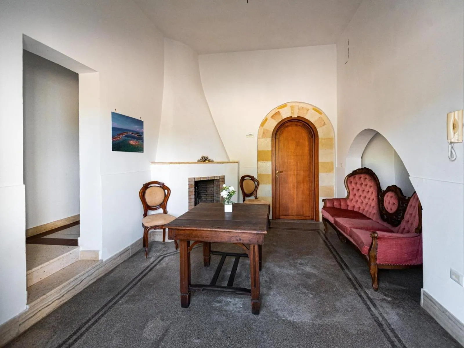 Seating area in Tenuta San Nicola