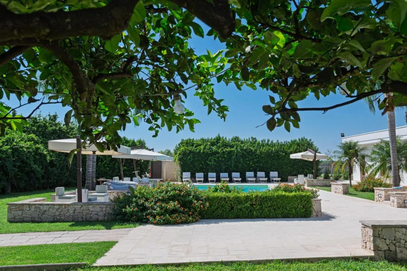 Swimming pool in Tenuta San Nicola