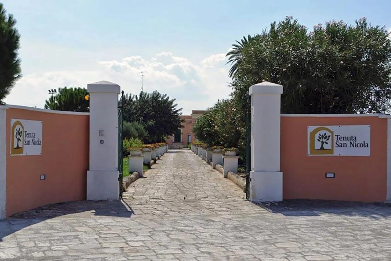Facade/entrance in Tenuta San Nicola
