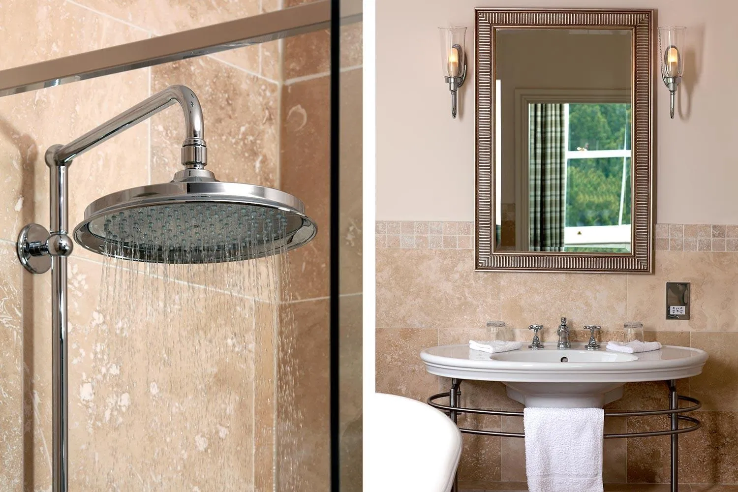 Bathroom in Burythorpe House