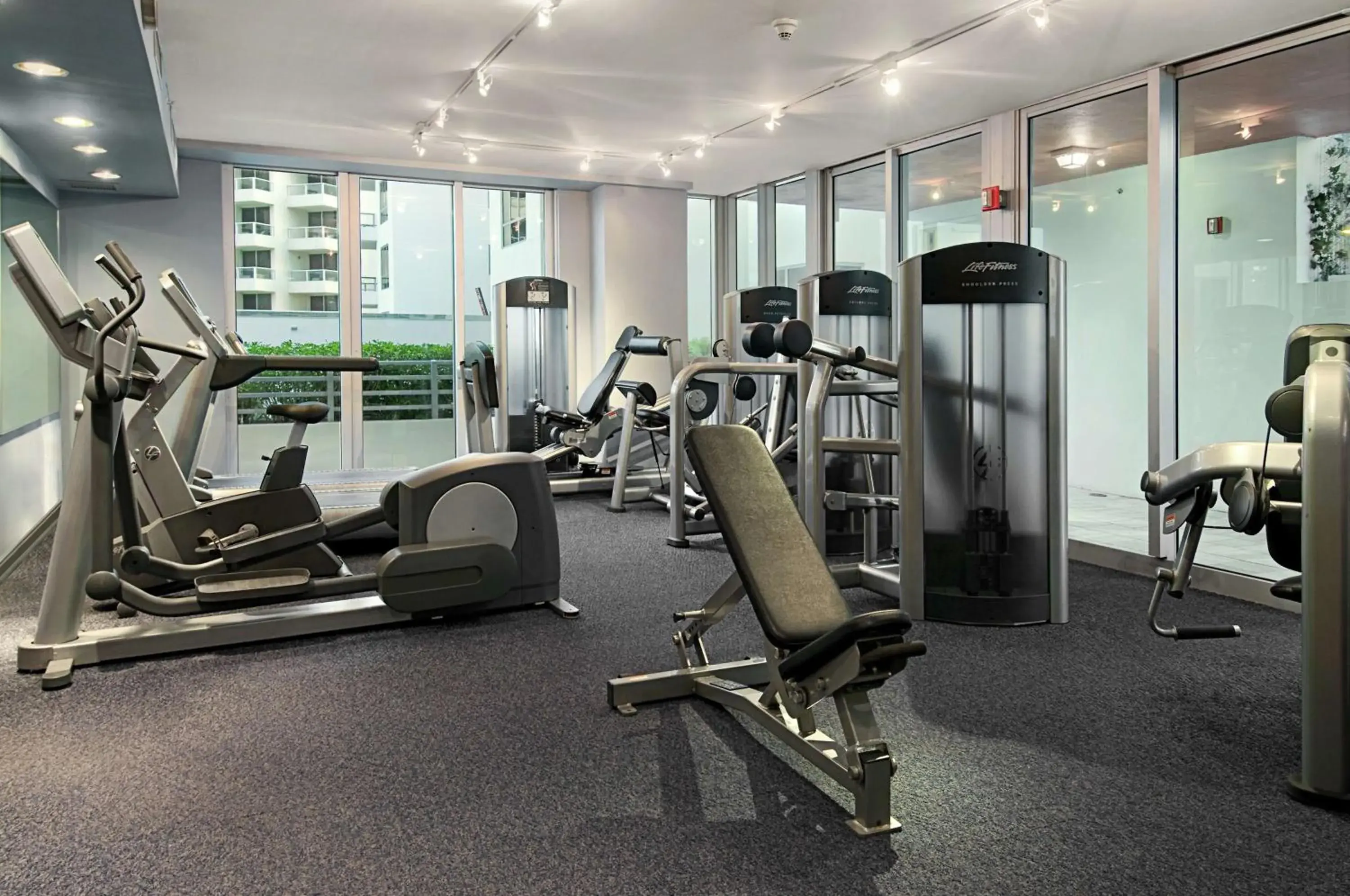 Fitness centre/facilities in Hilton Bentley Miami South Beach Fitness centre/facilities in Hilton Bentley Miami South Beach