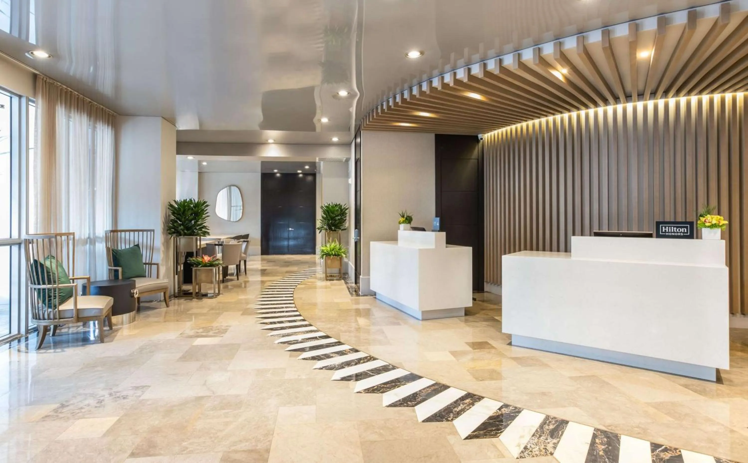 Lobby or reception in Hilton Bentley Miami South Beach