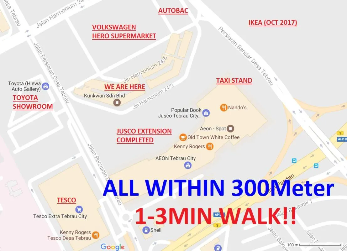 BEST WALKABLE LOCATION ** DESA TEBRAU JOHOR BAHRU
