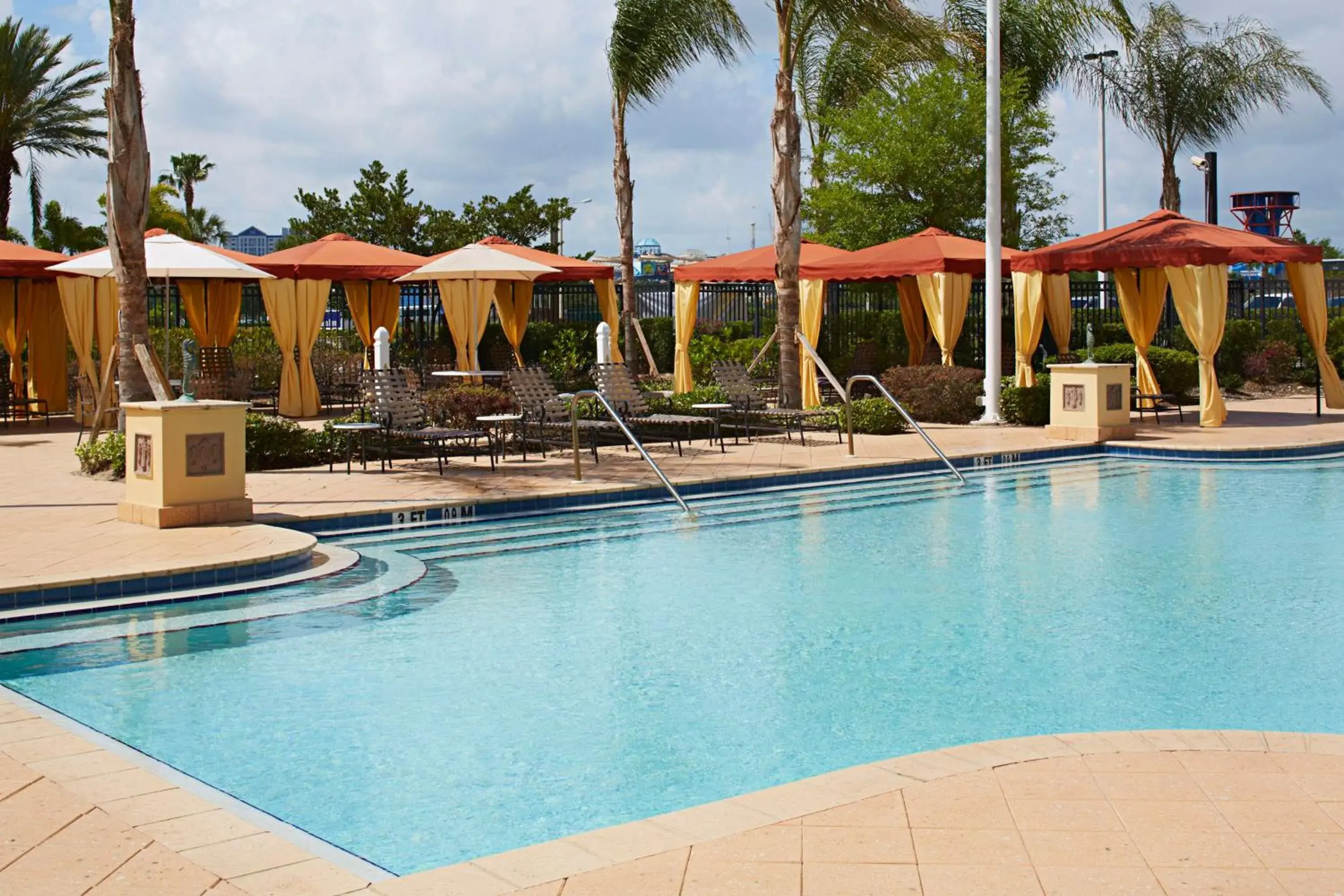 Pool view in Hilton Garden Inn Orlando International Drive North Pool view in Hilton Garden Inn Orlando International Drive North