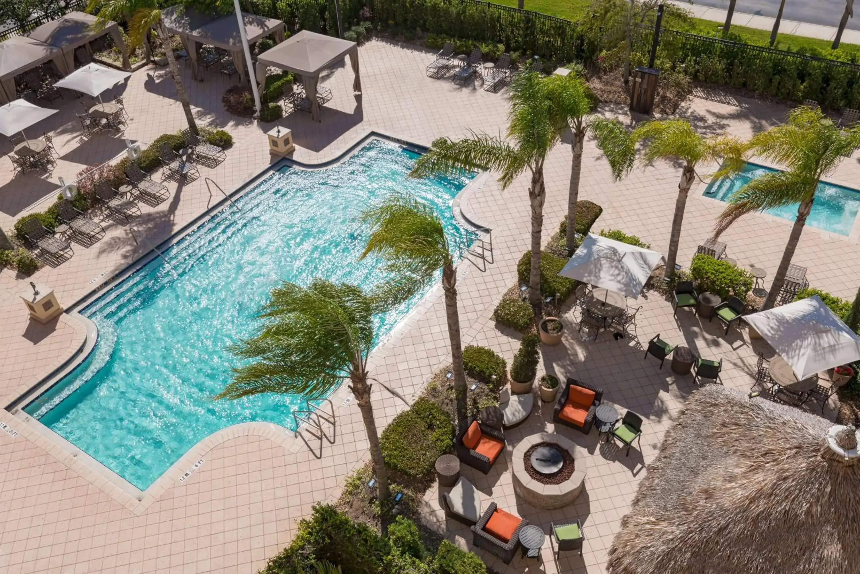 Pool view in Hilton Garden Inn Orlando International Drive North Pool view in Hilton Garden Inn Orlando International Drive North