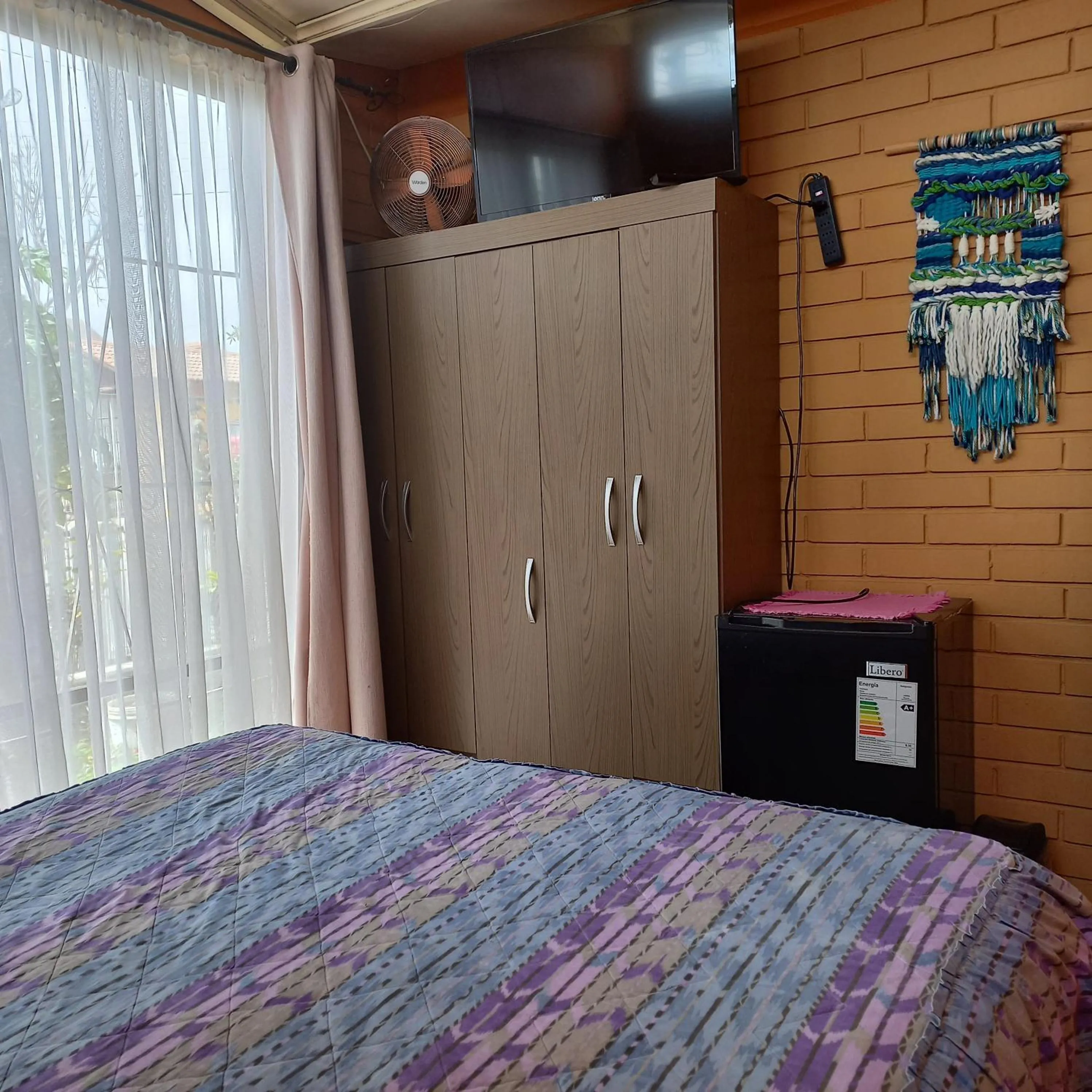 Bed in Hostal Los Nogales