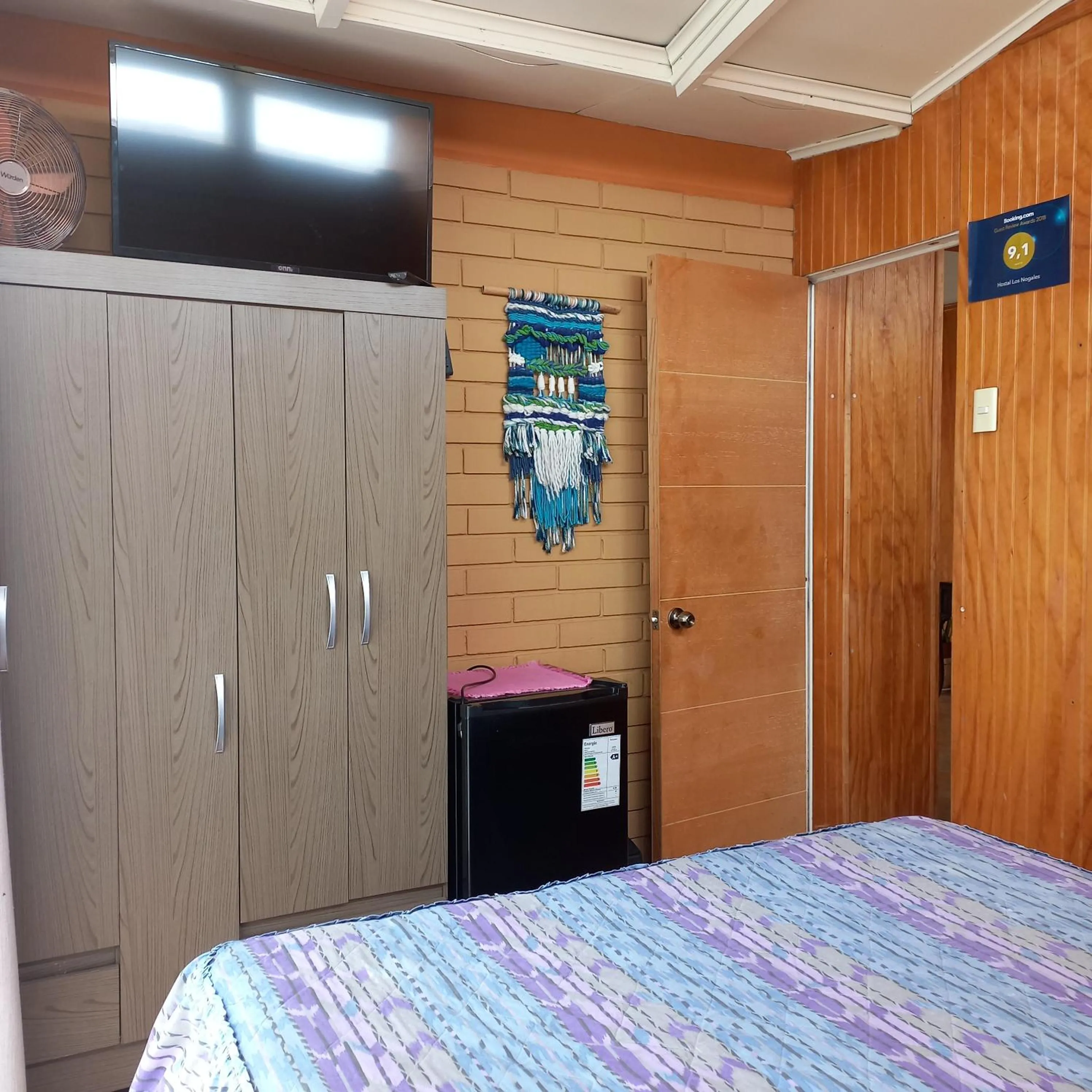 Bed in Hostal Los Nogales
