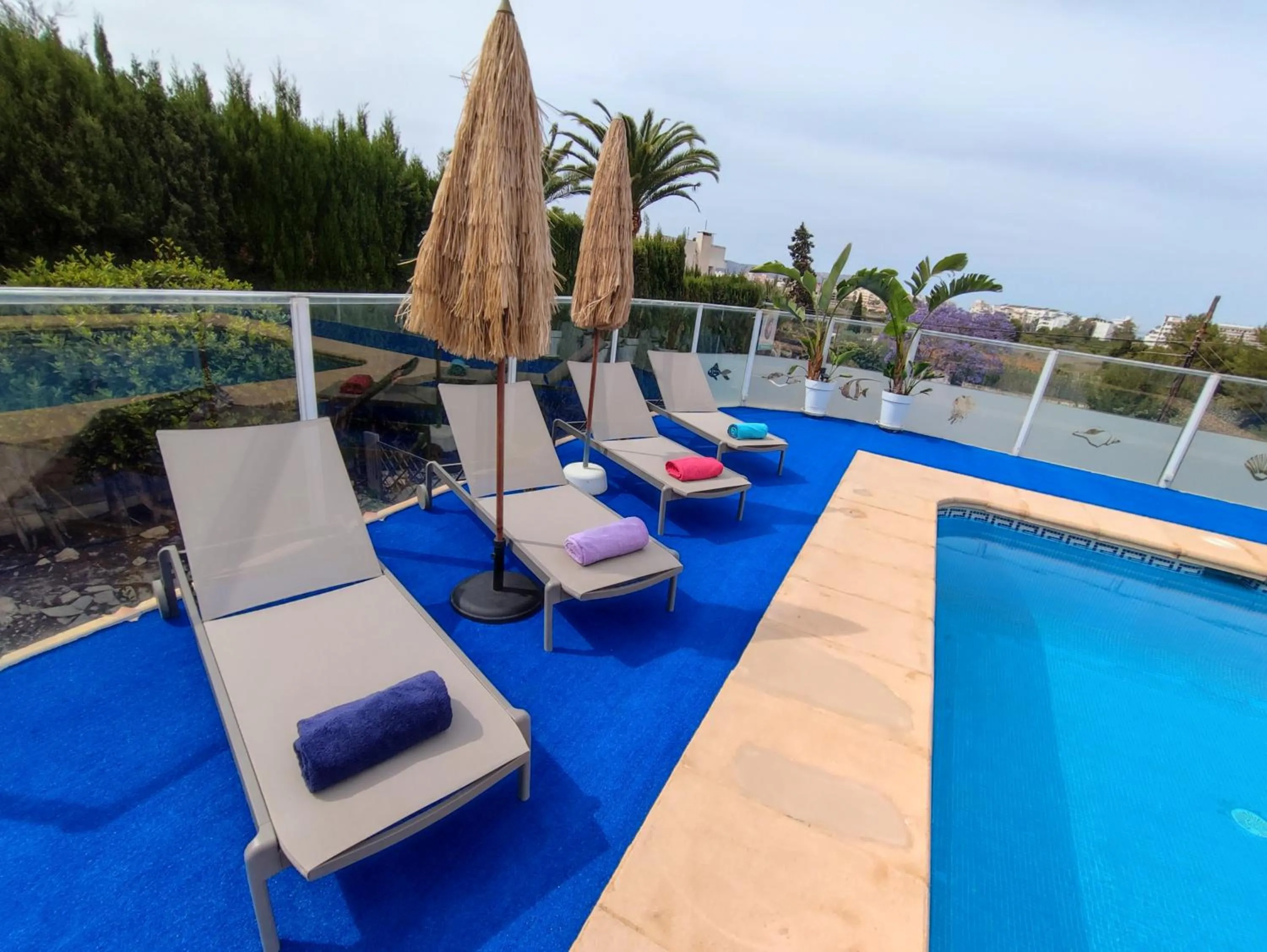 sunbed in Villa Gota de Mar