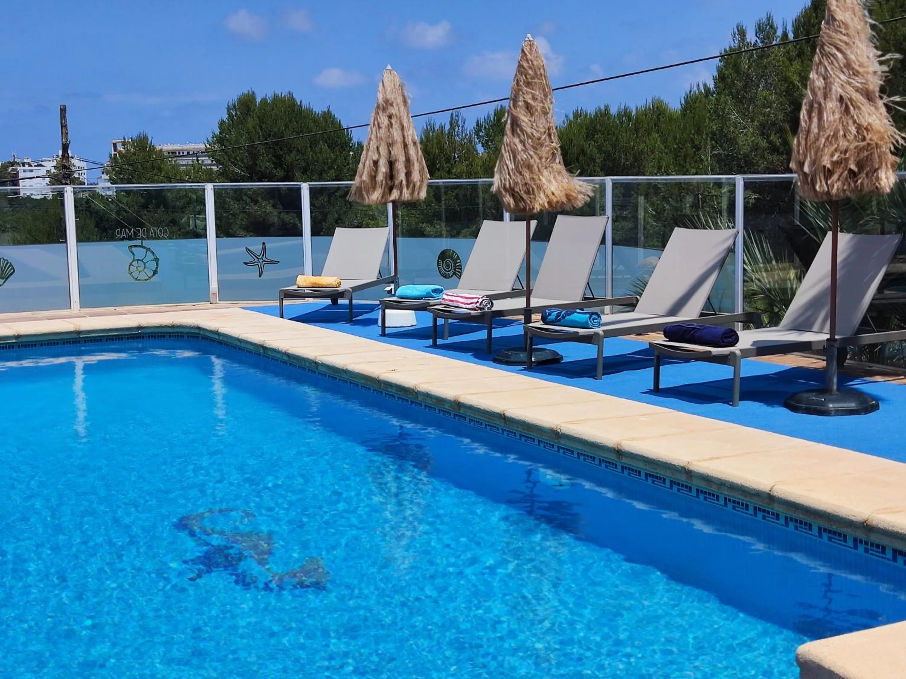 Swimming pool in Villa Gota de Mar