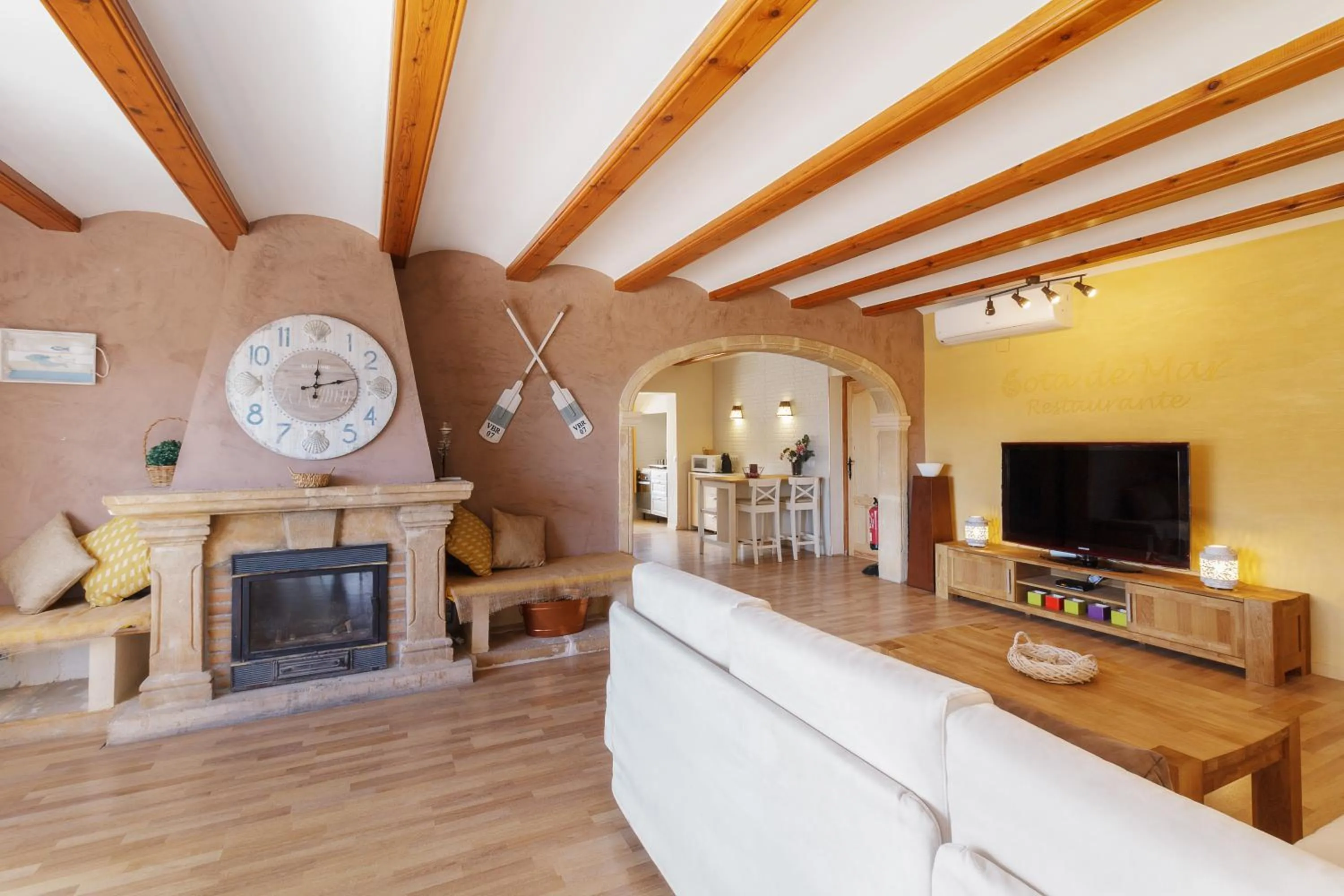 Living room in Villa Gota de Mar