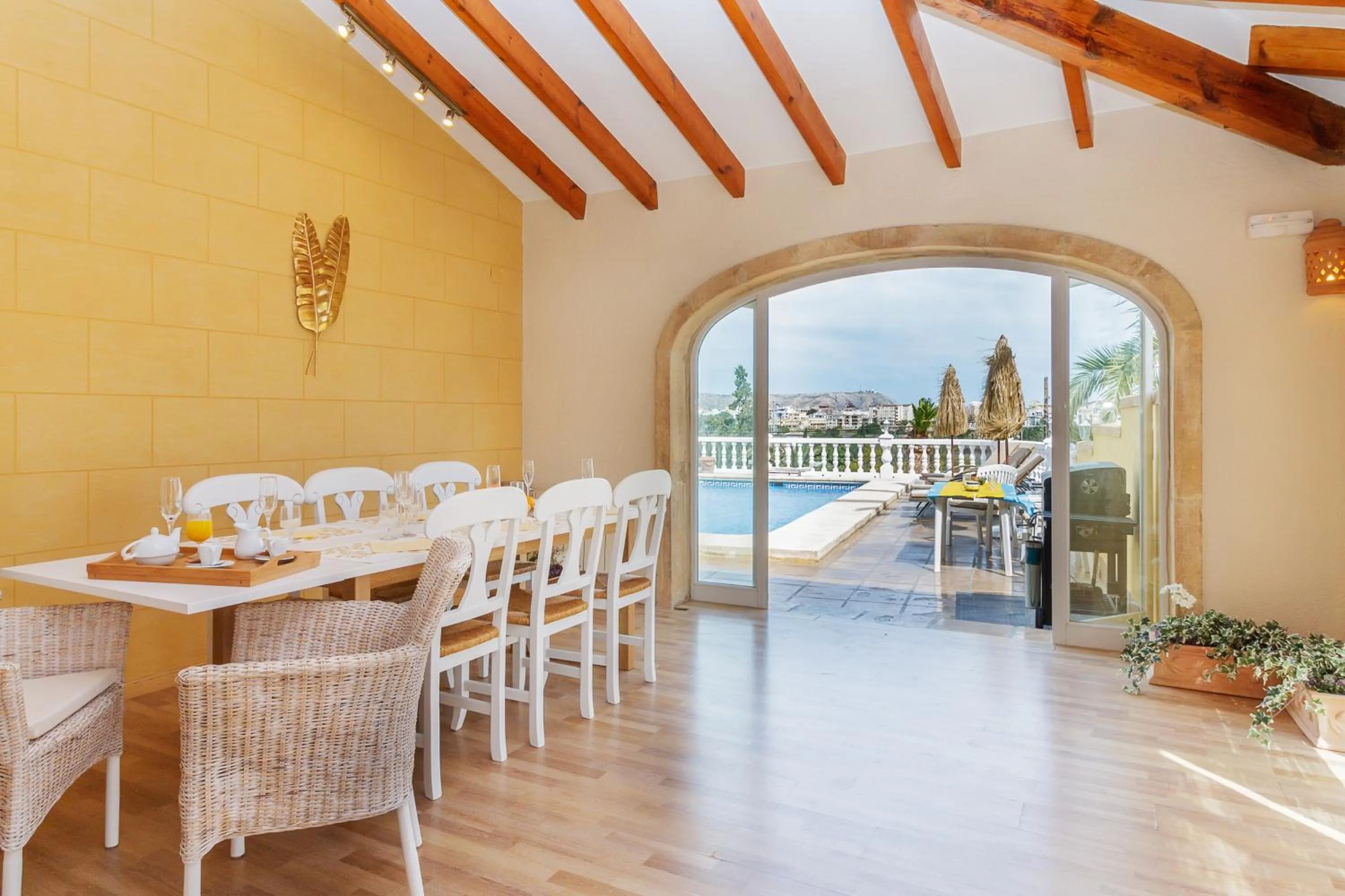 Dining area in Villa Gota de Mar