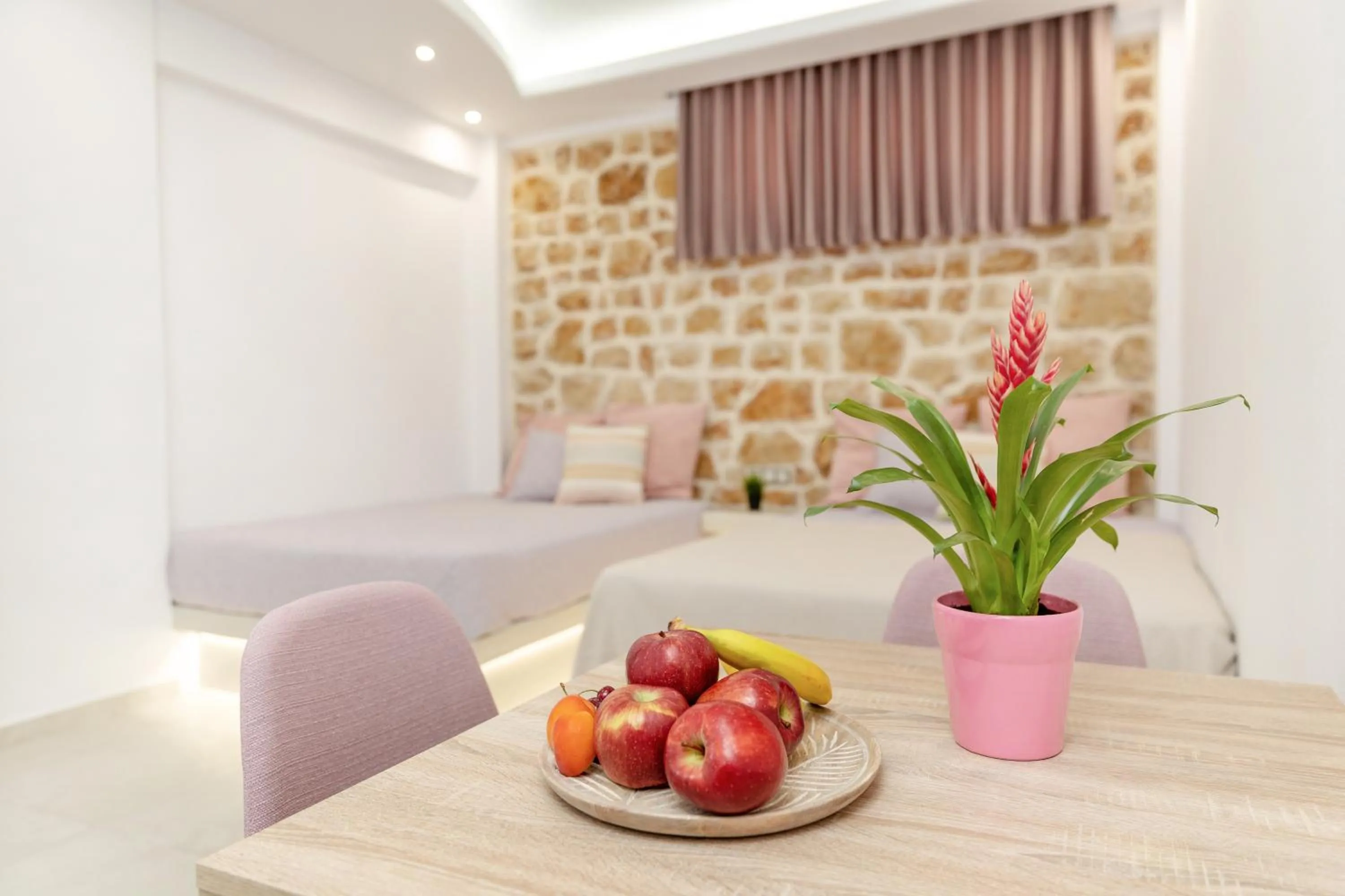 Living room in Katerina Roza Studios - Heartfelt Hospitality in the City