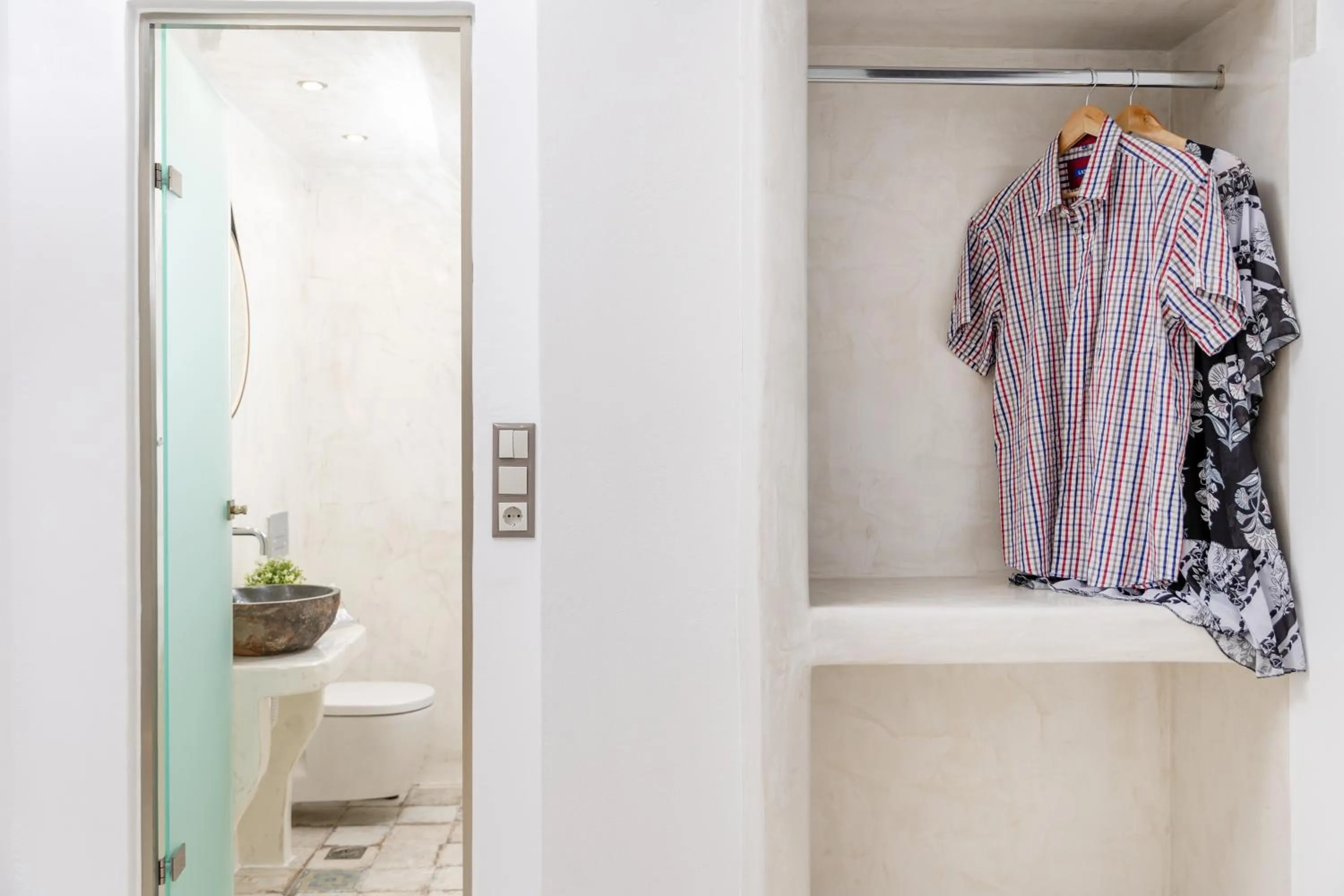 Bathroom in Katerina Roza Studios - Heartfelt Hospitality in the City