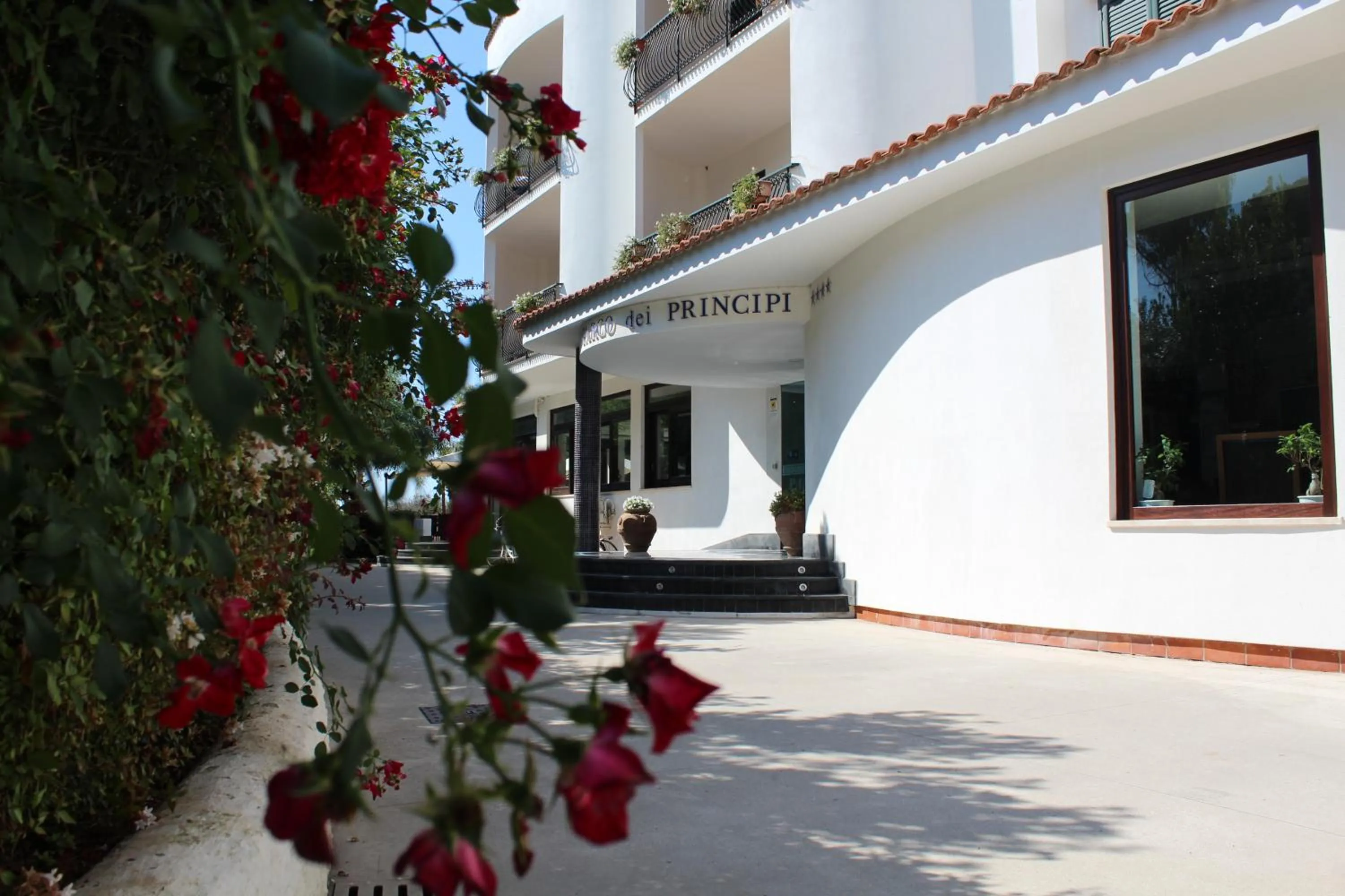 Facade/entrance in Parco Dei Principi