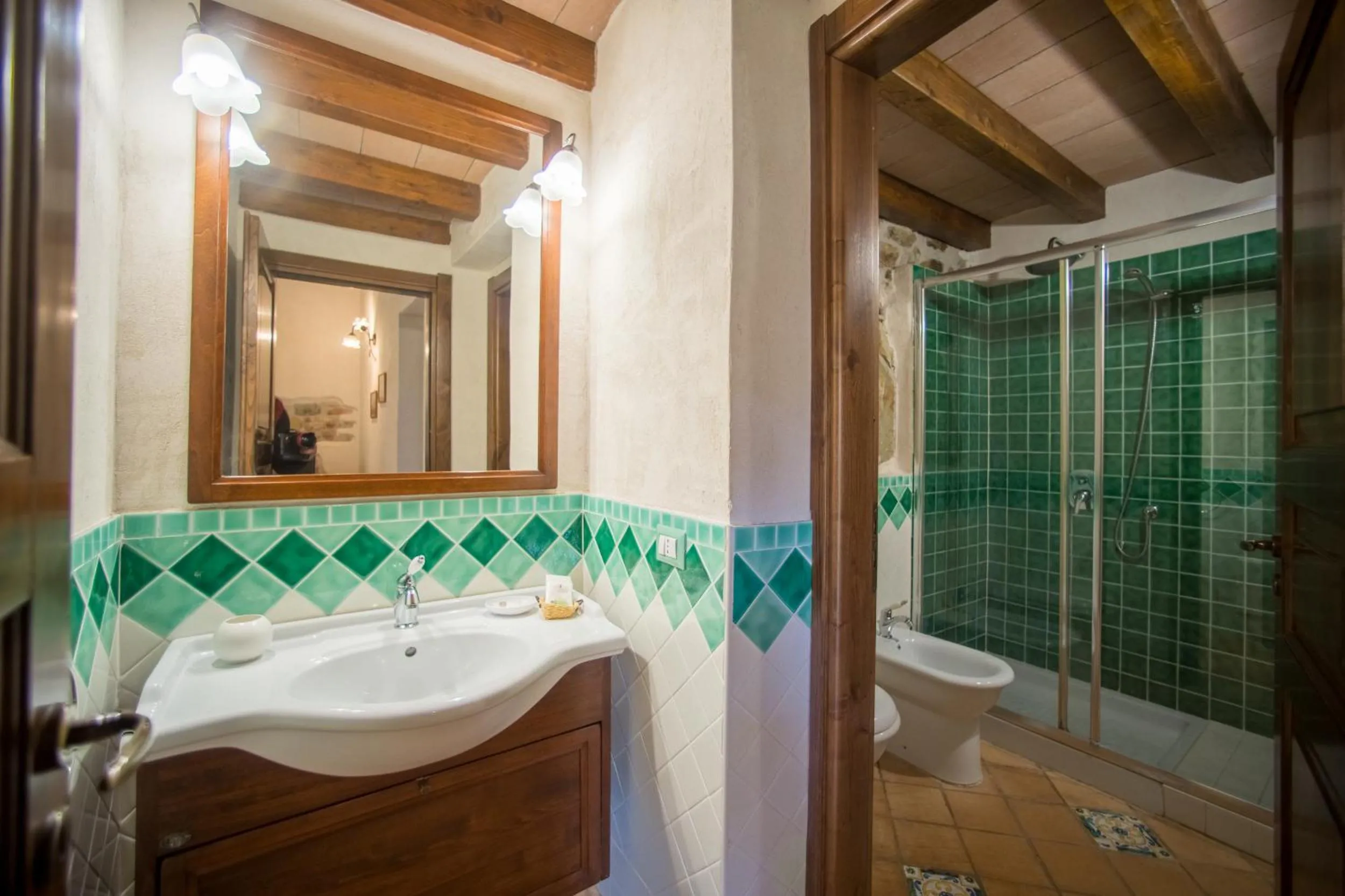 Shower in Poggio Pozzetti