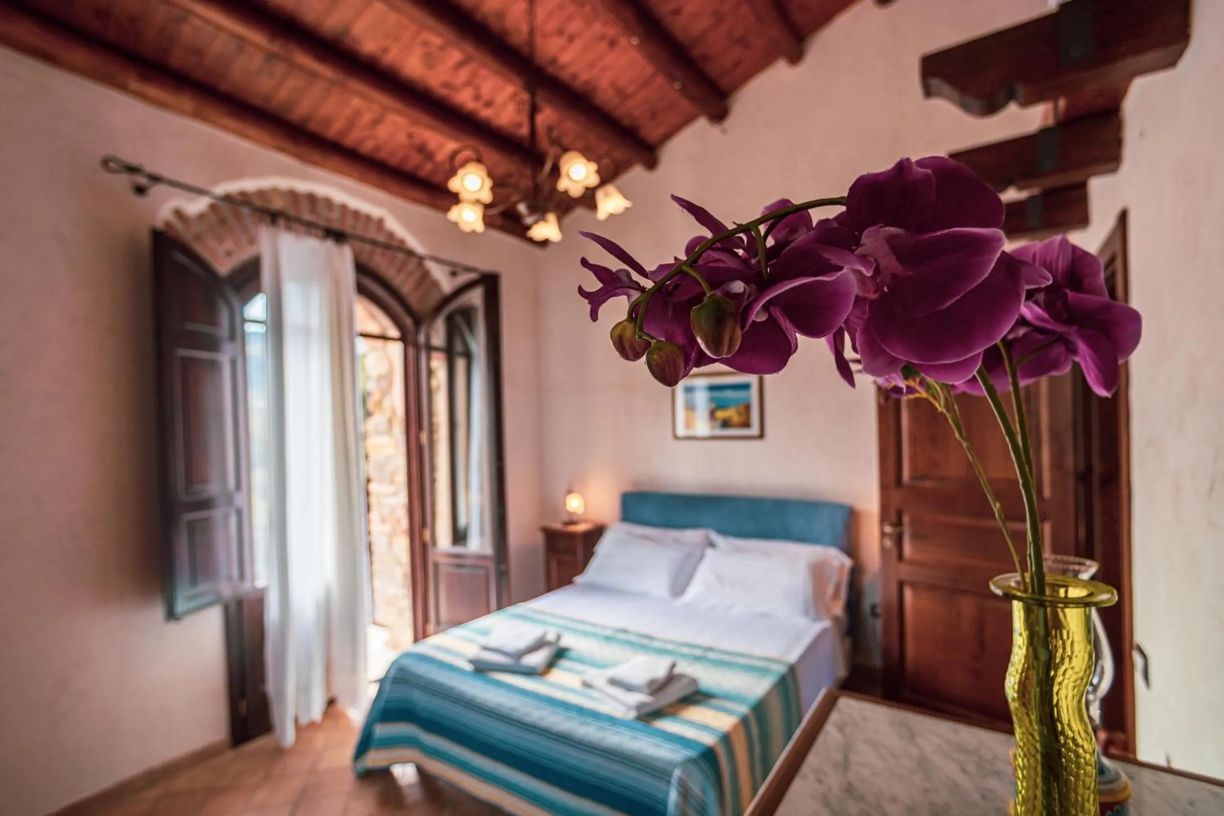 Bedroom, Bed in Poggio Pozzetti