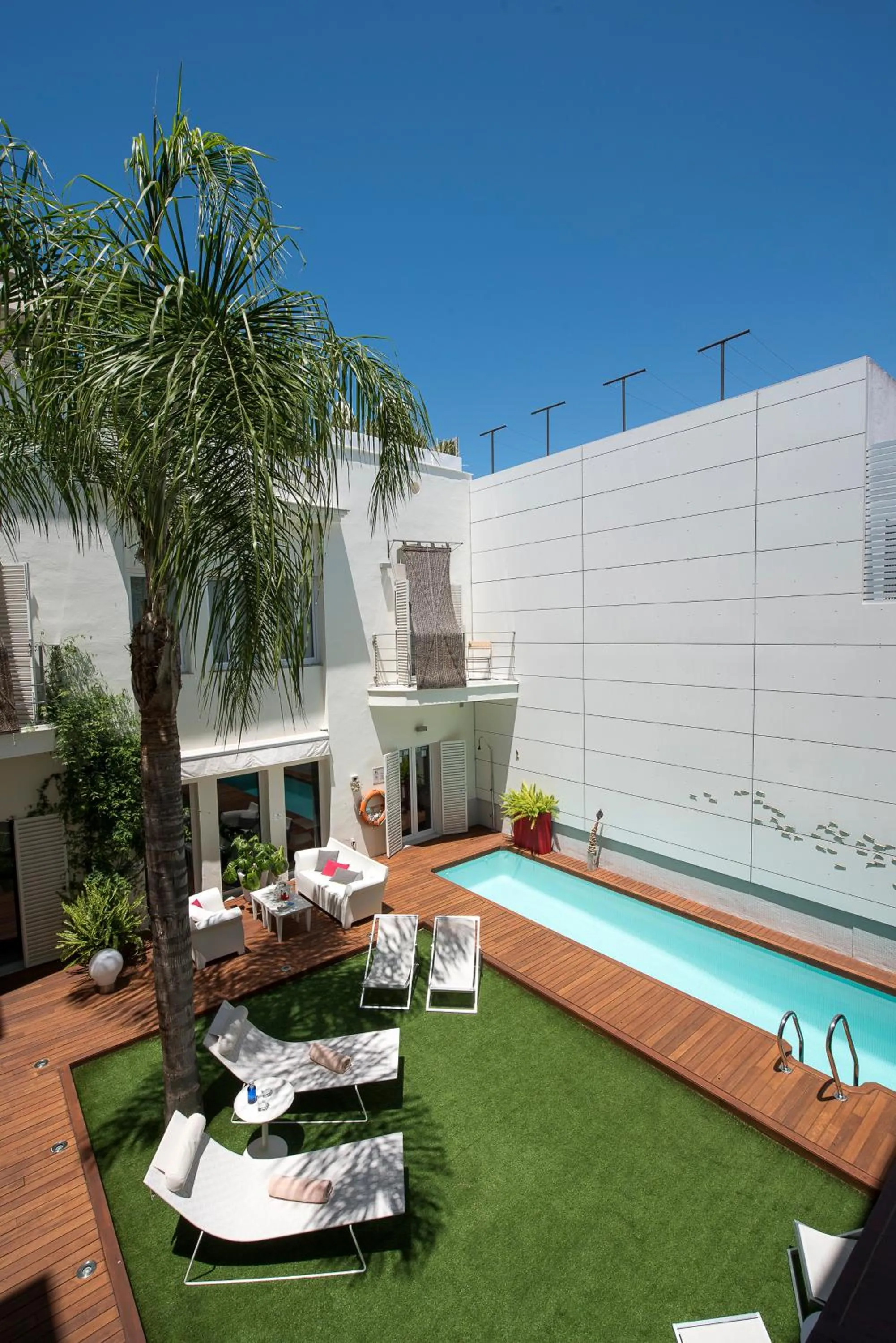 Garden in La Alcoba del Agua Hotel Boutique