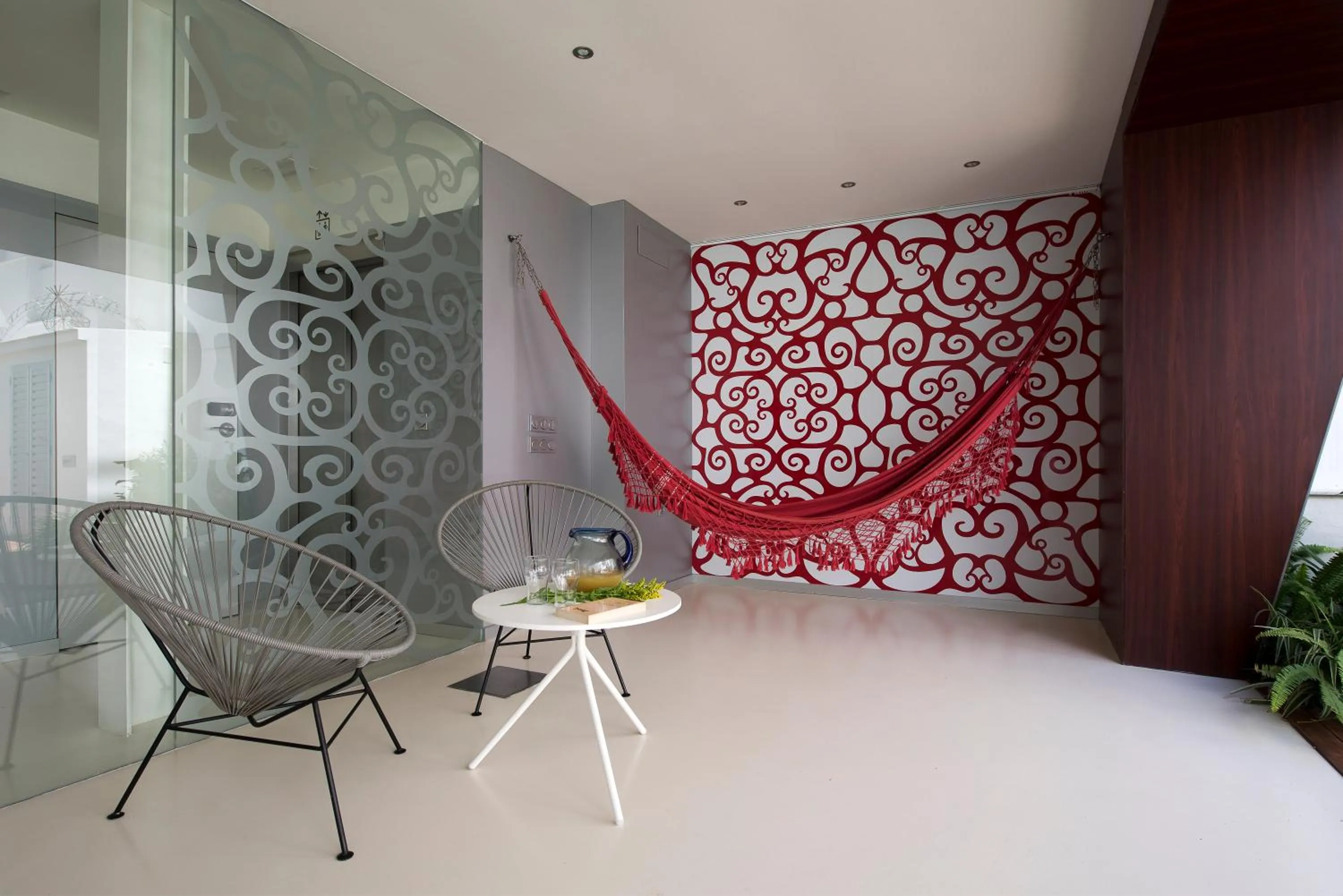 Garden in La Alcoba del Agua Hotel Boutique