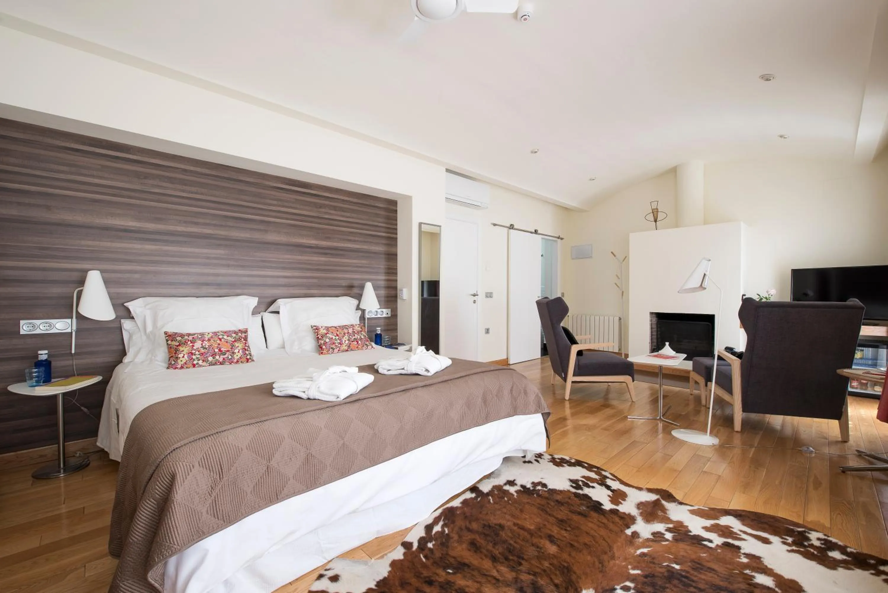 Bed in La Alcoba del Agua Hotel Boutique