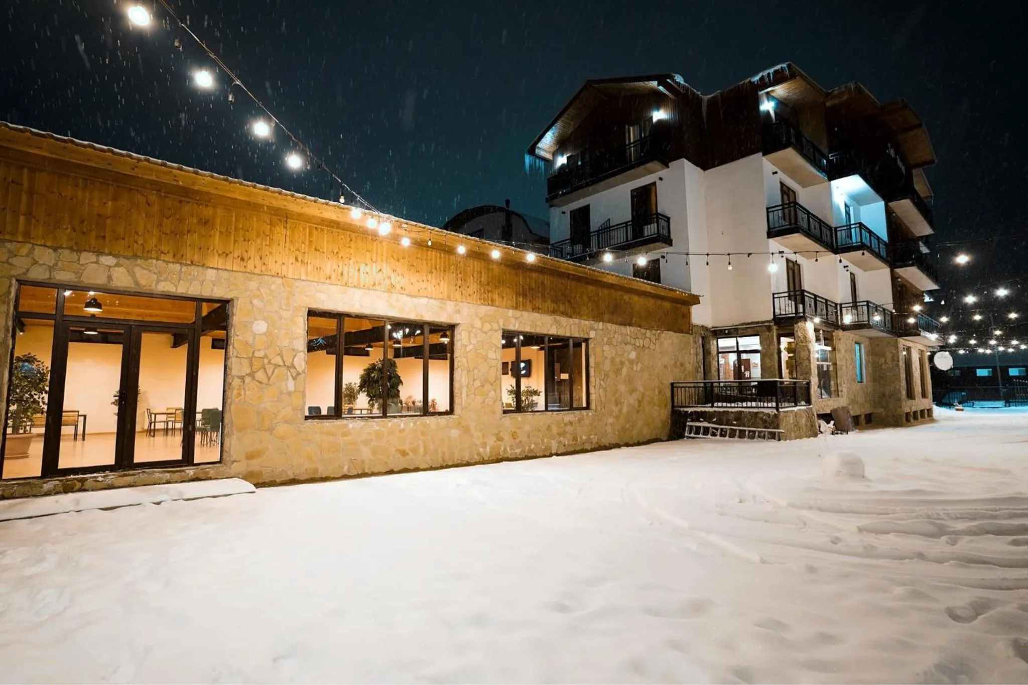 Balcony/Terrace in Loft Hotel Bakuriani