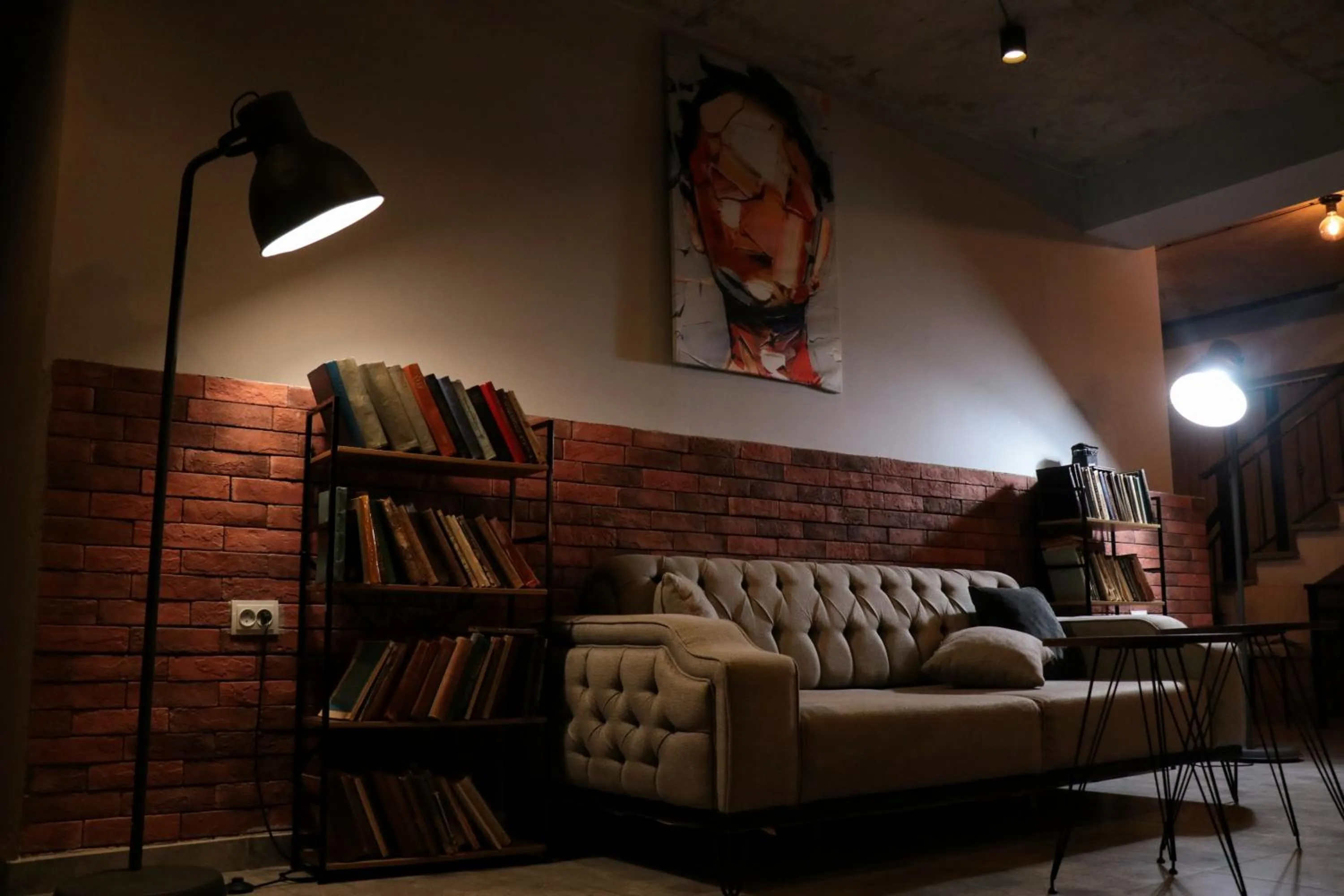 Library in Loft Hotel Bakuriani