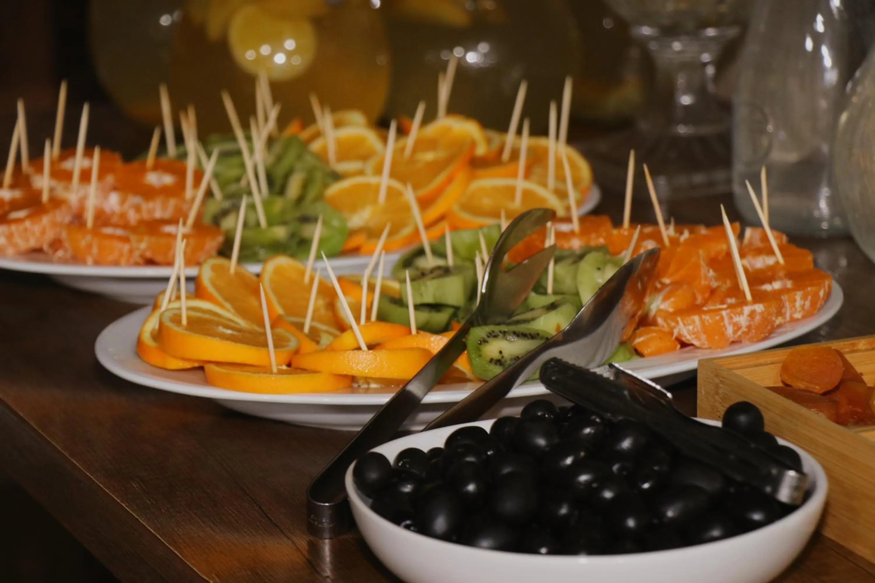 Buffet breakfast in Loft Hotel Bakuriani