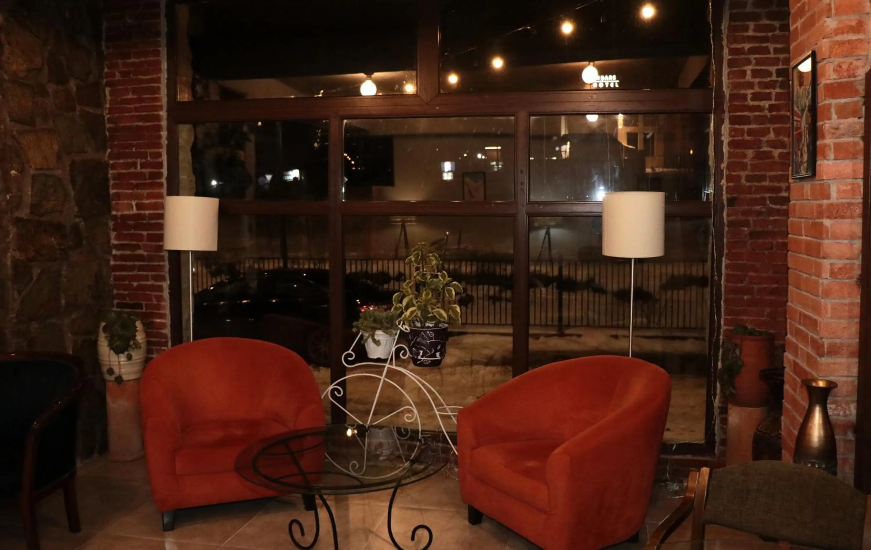 Lounge or bar in Loft Hotel Bakuriani