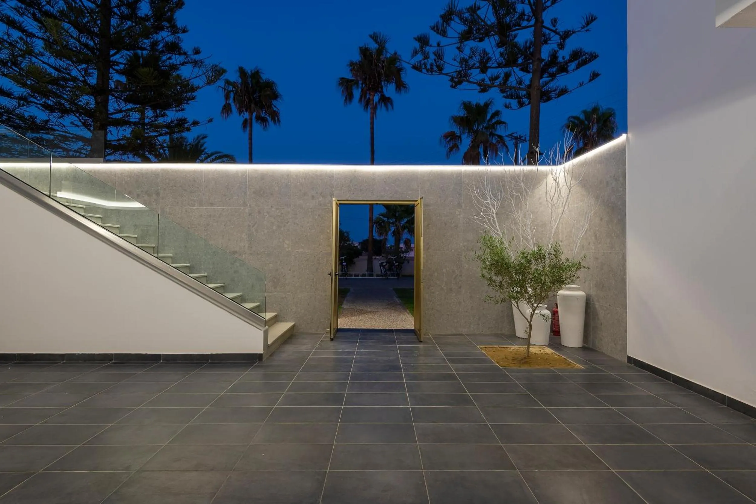 Patio in Diamond Boutique Hotel