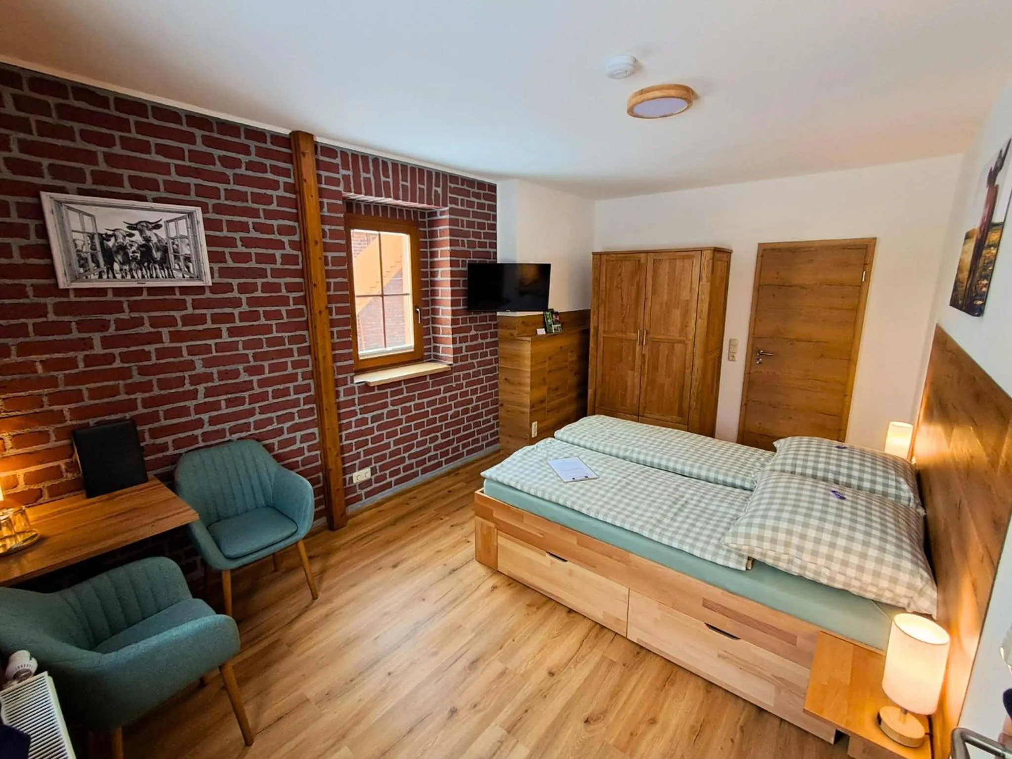 Bed in Pension Kronenburghof