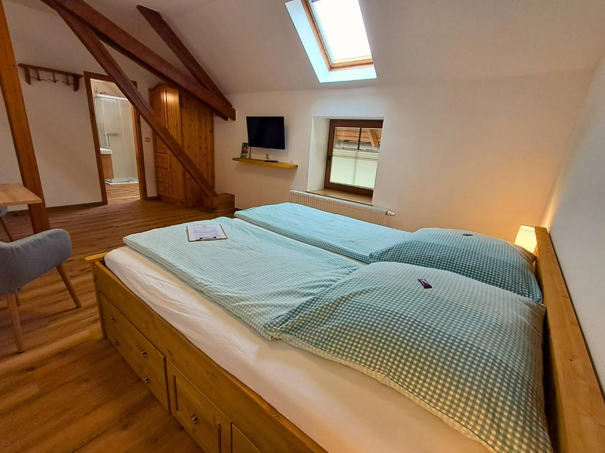 Bed in Pension Kronenburghof