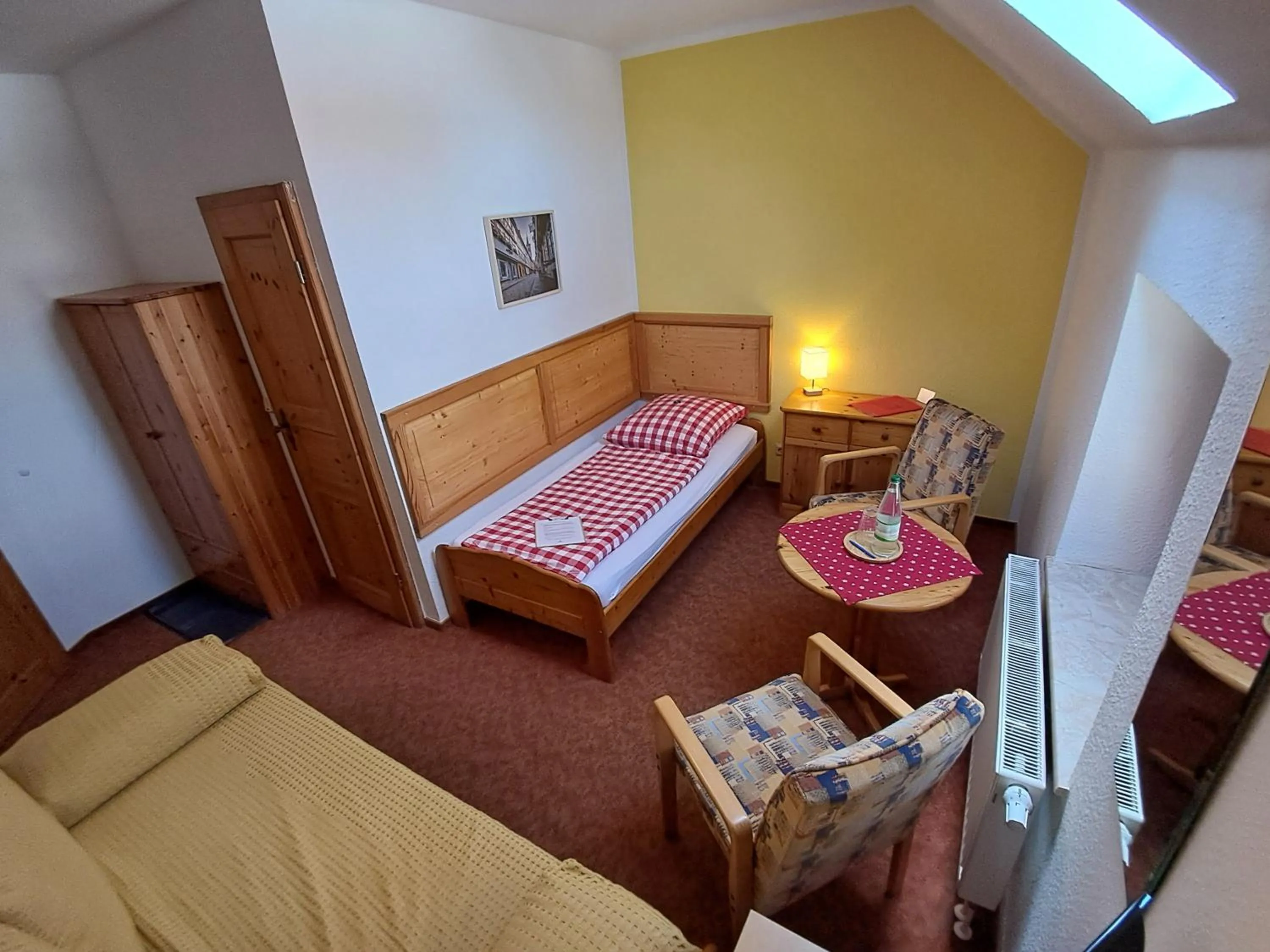 Bed in Pension Kronenburghof