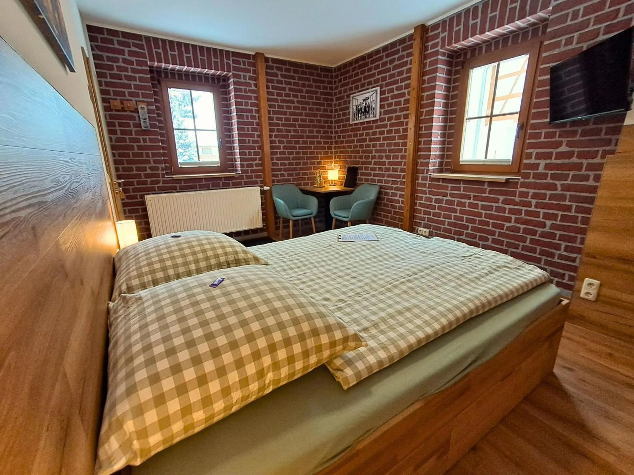 Bed in Pension Kronenburghof