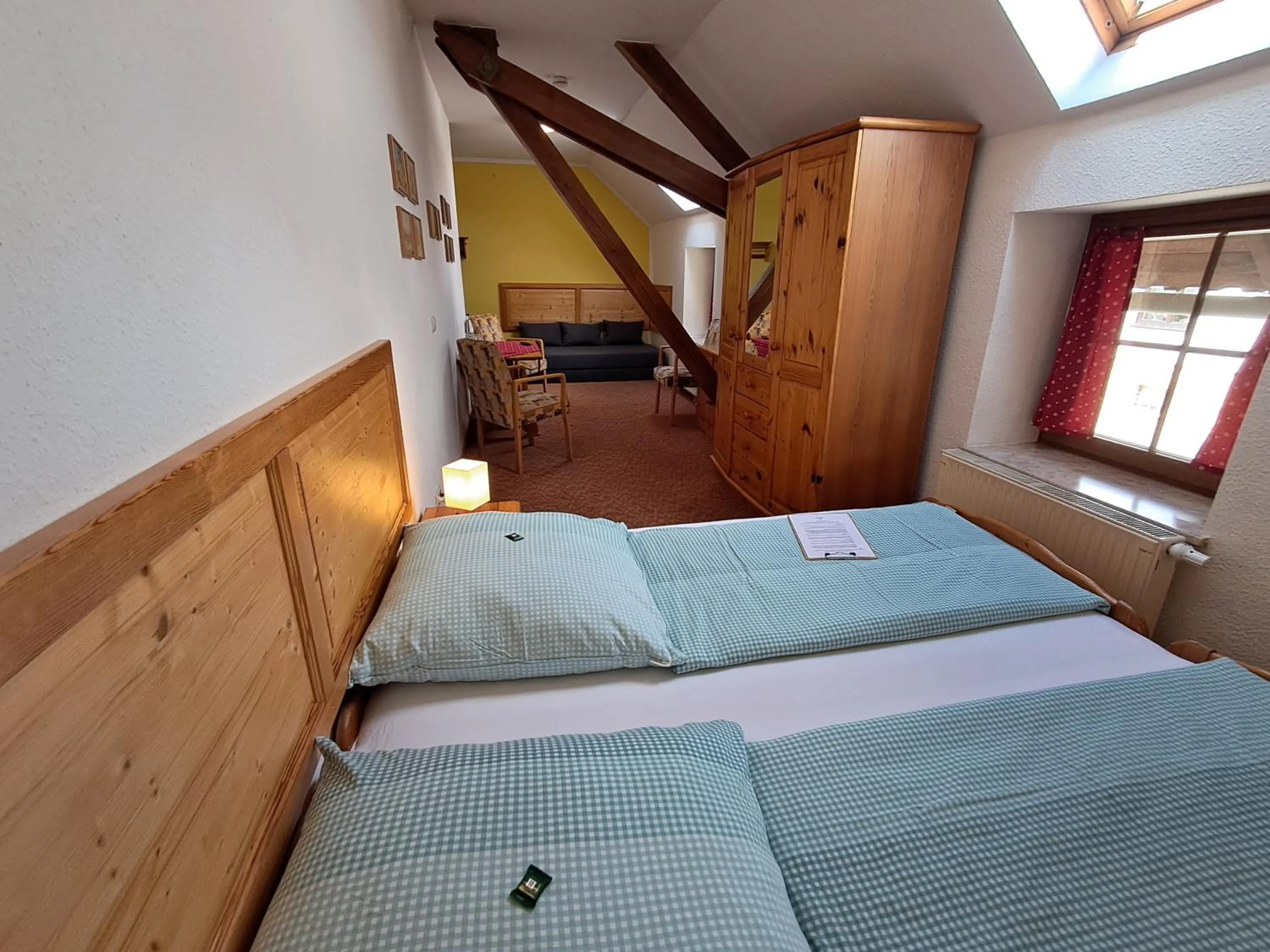 Bed in Pension Kronenburghof