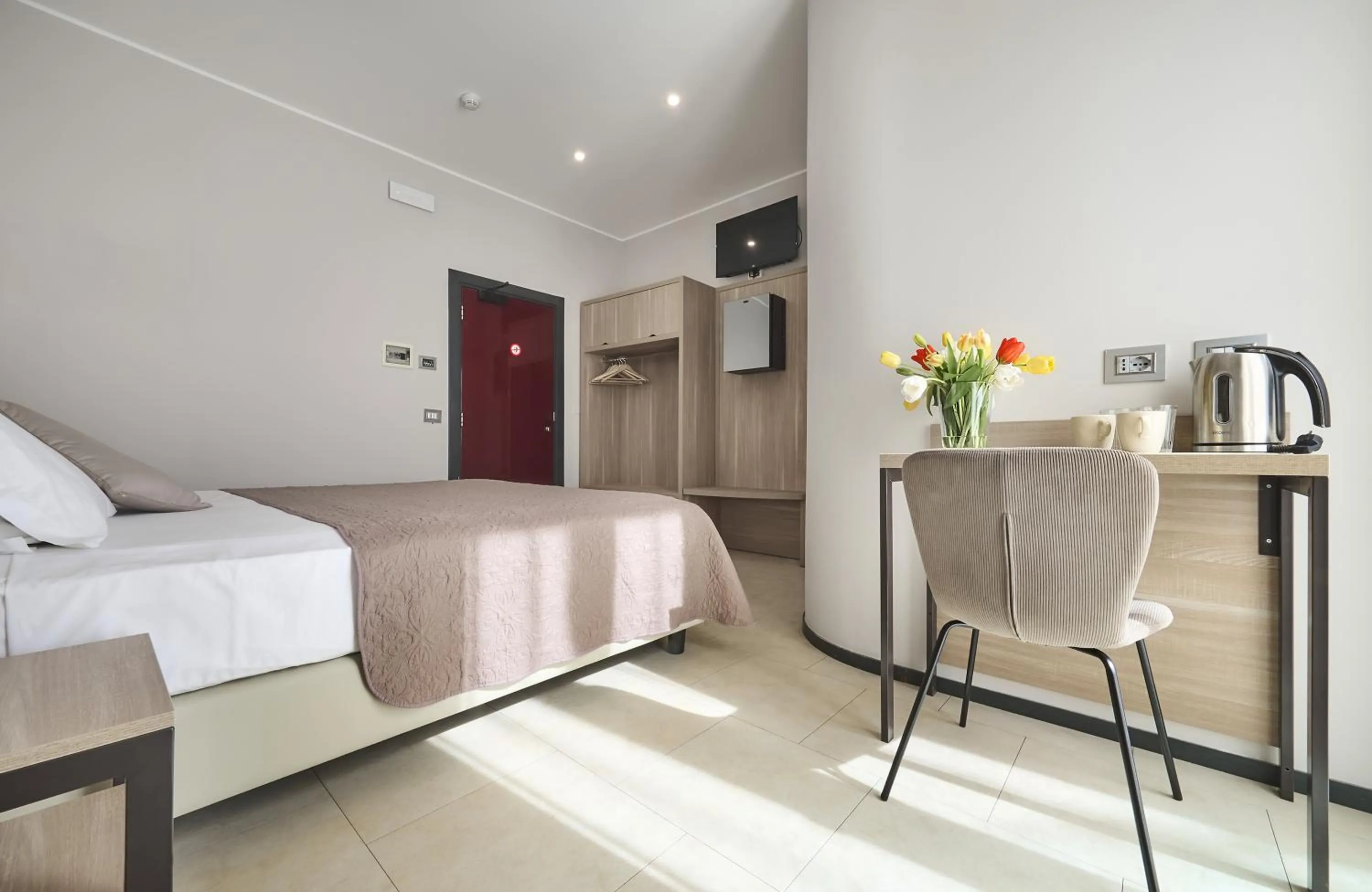 Bed in Albergo Silvio