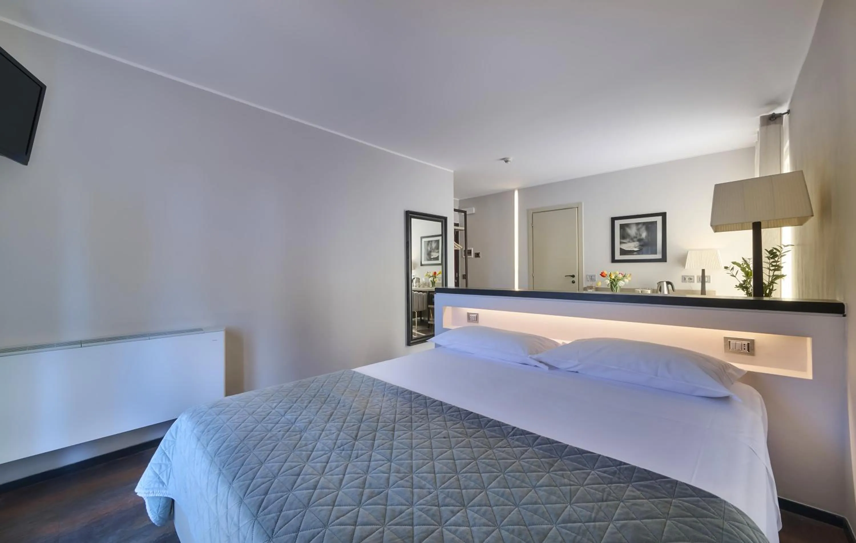 Bed in Hotel Don Ferrante
