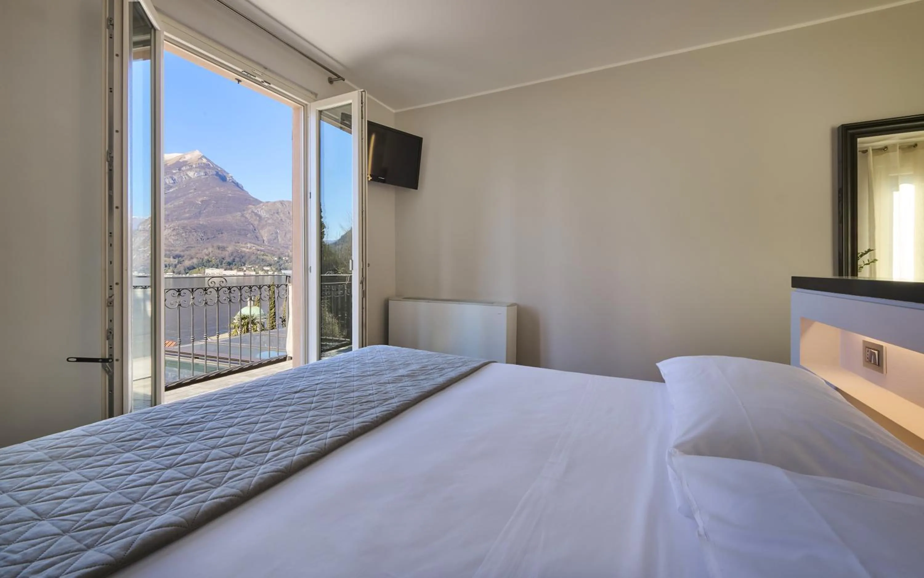 Bed in Hotel Don Ferrante