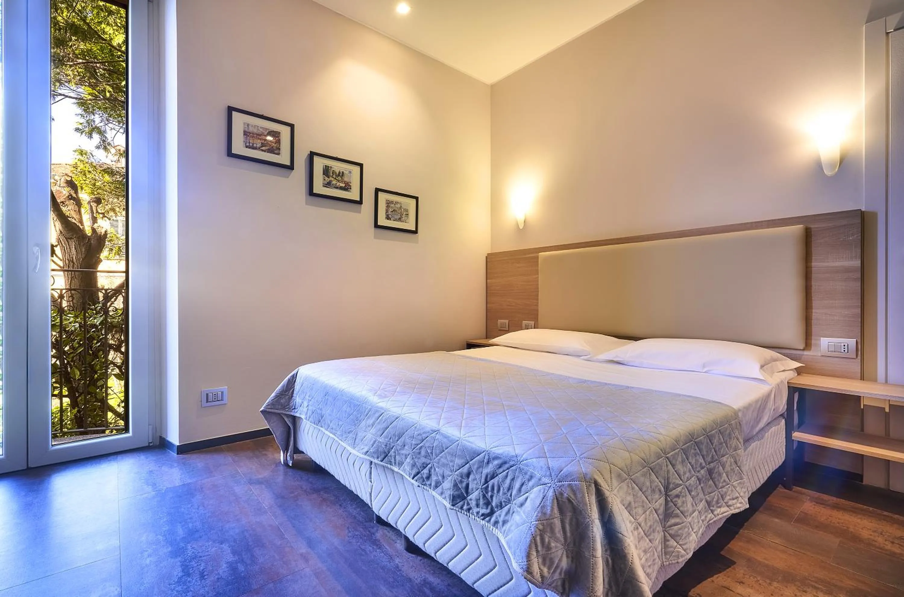 Bed in Hotel Don Ferrante