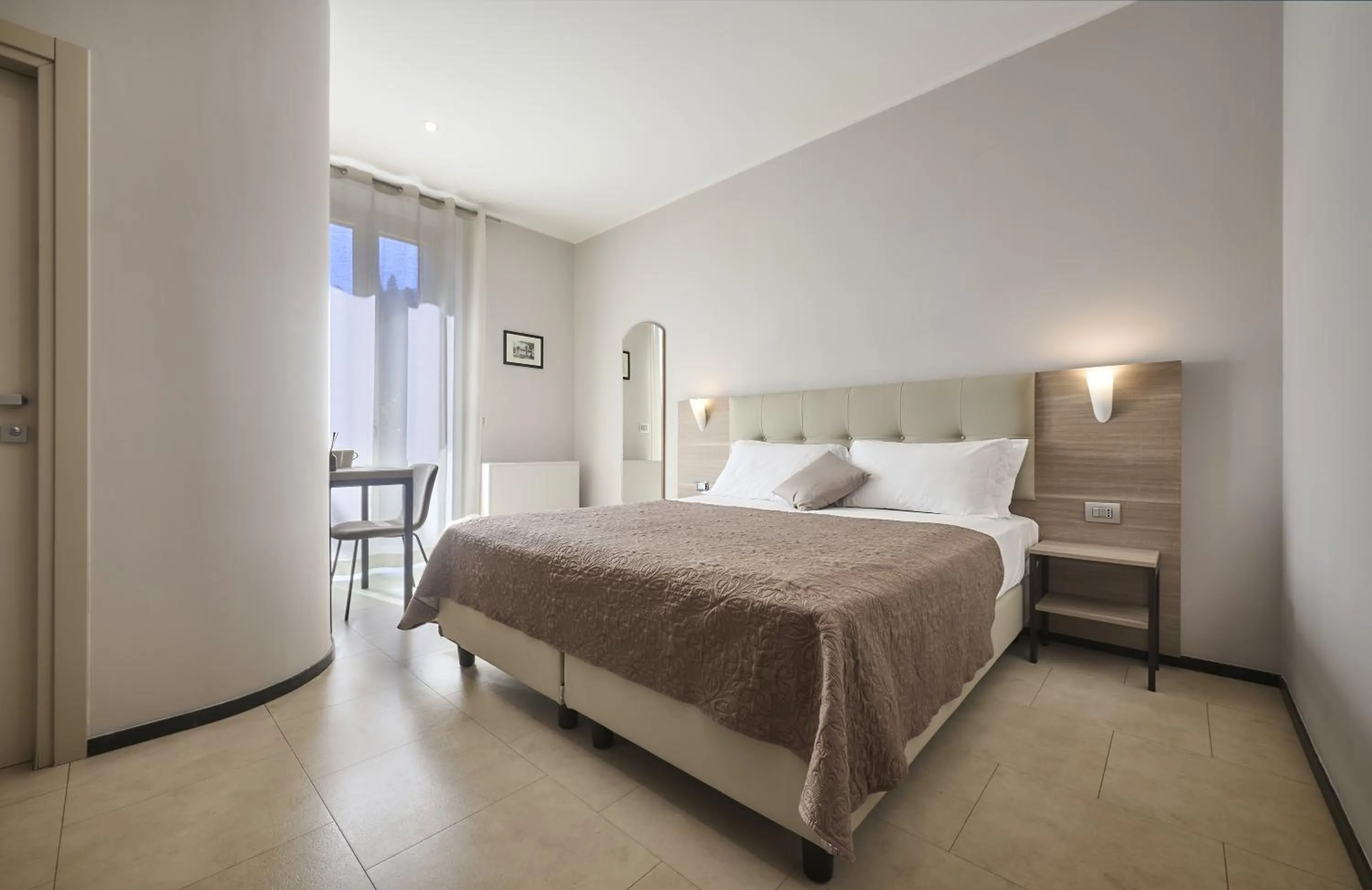 Bed in Albergo Silvio