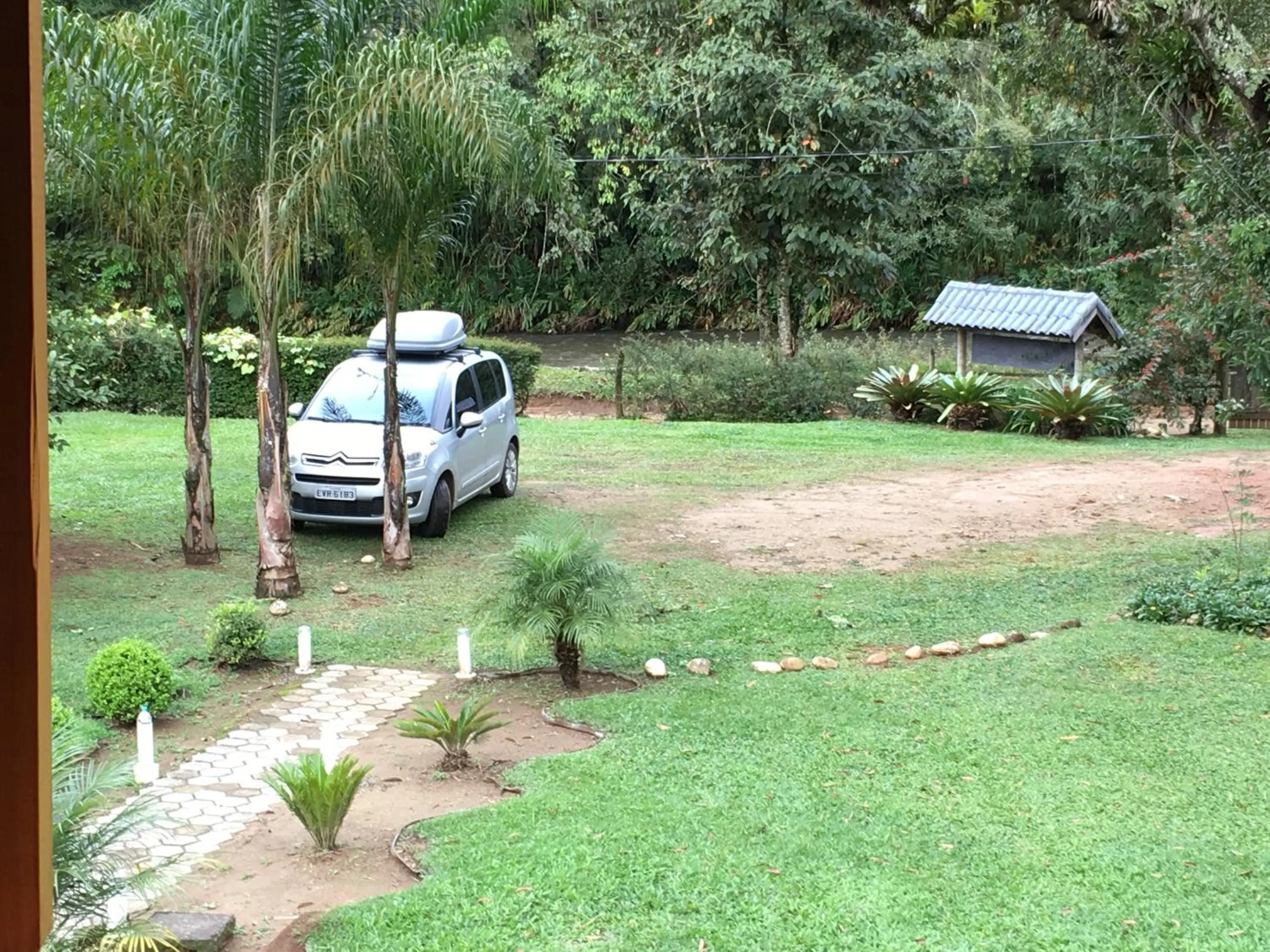 Garden view in Pousada Casa Fazenda do Rio
