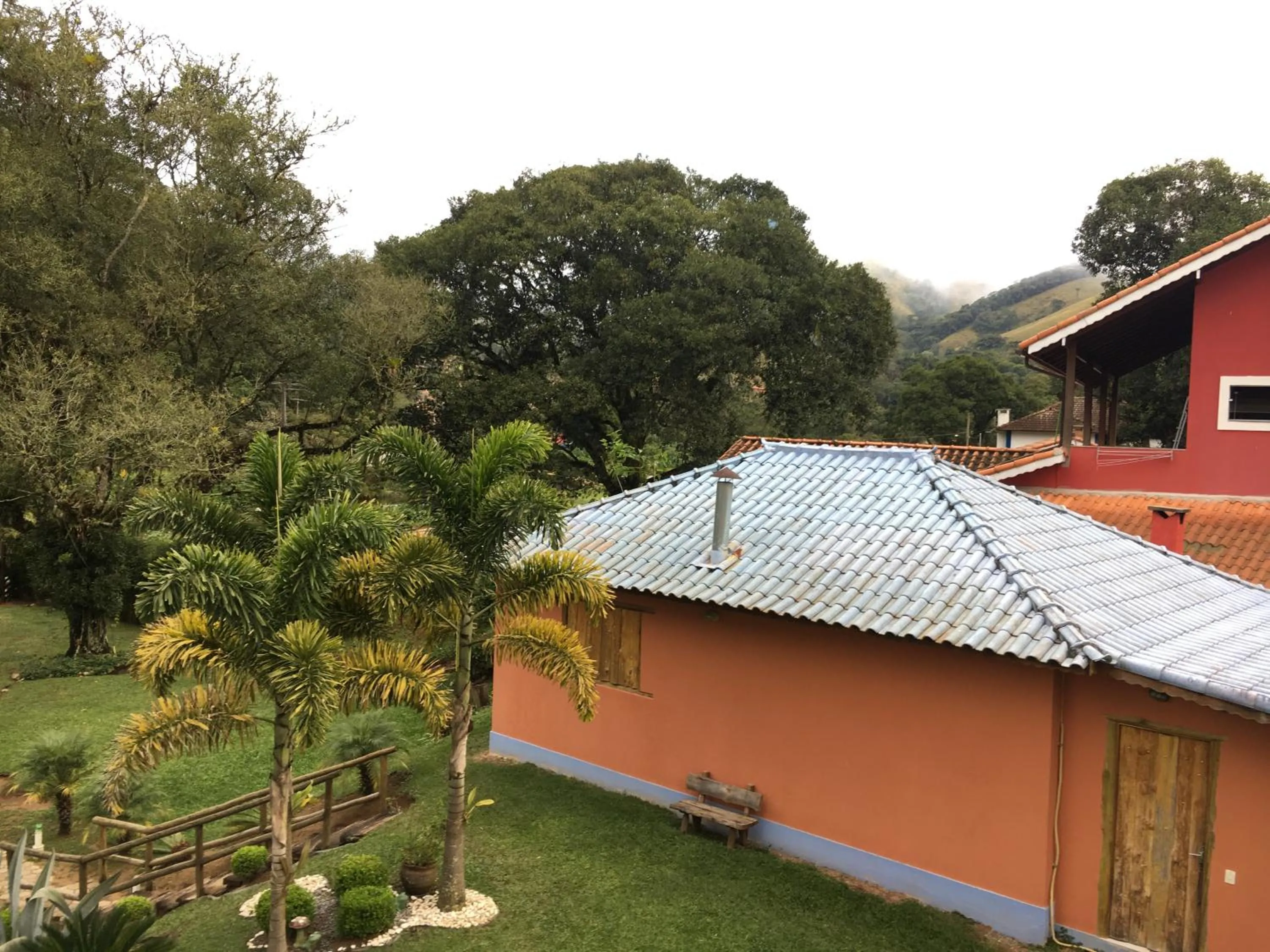 Garden view in Pousada Casa Fazenda do Rio
