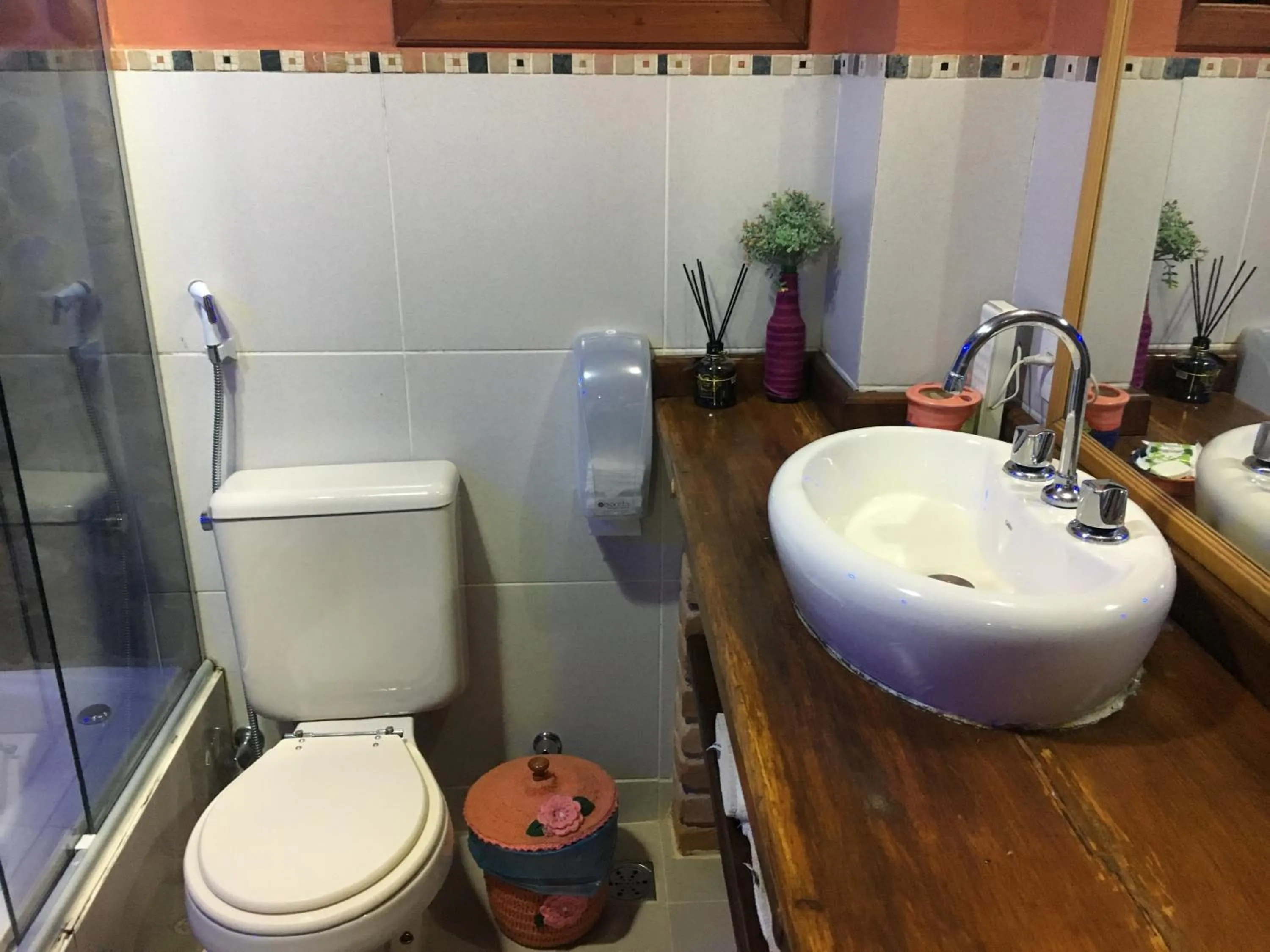 Bathroom in Pousada Casa Fazenda do Rio