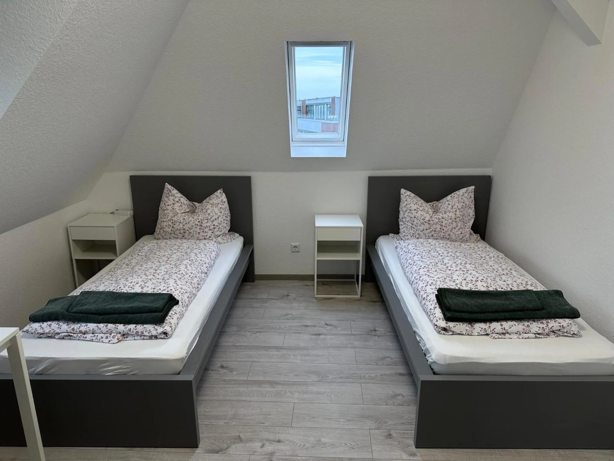Bed in Apart-Hotel Rheinischer Hof Dormagen