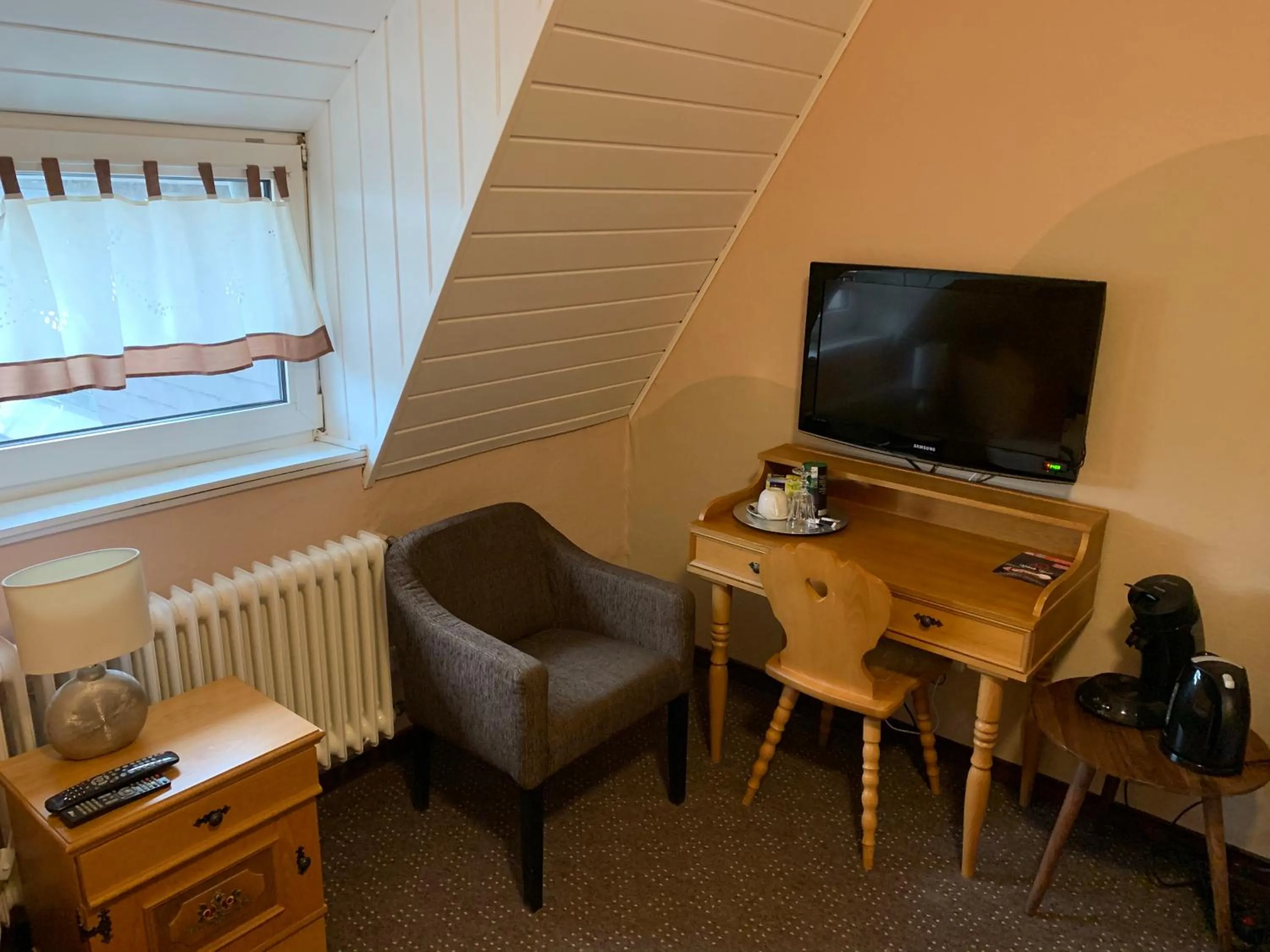 TV and multimedia in Apart-Hotel Rheinischer Hof Dormagen