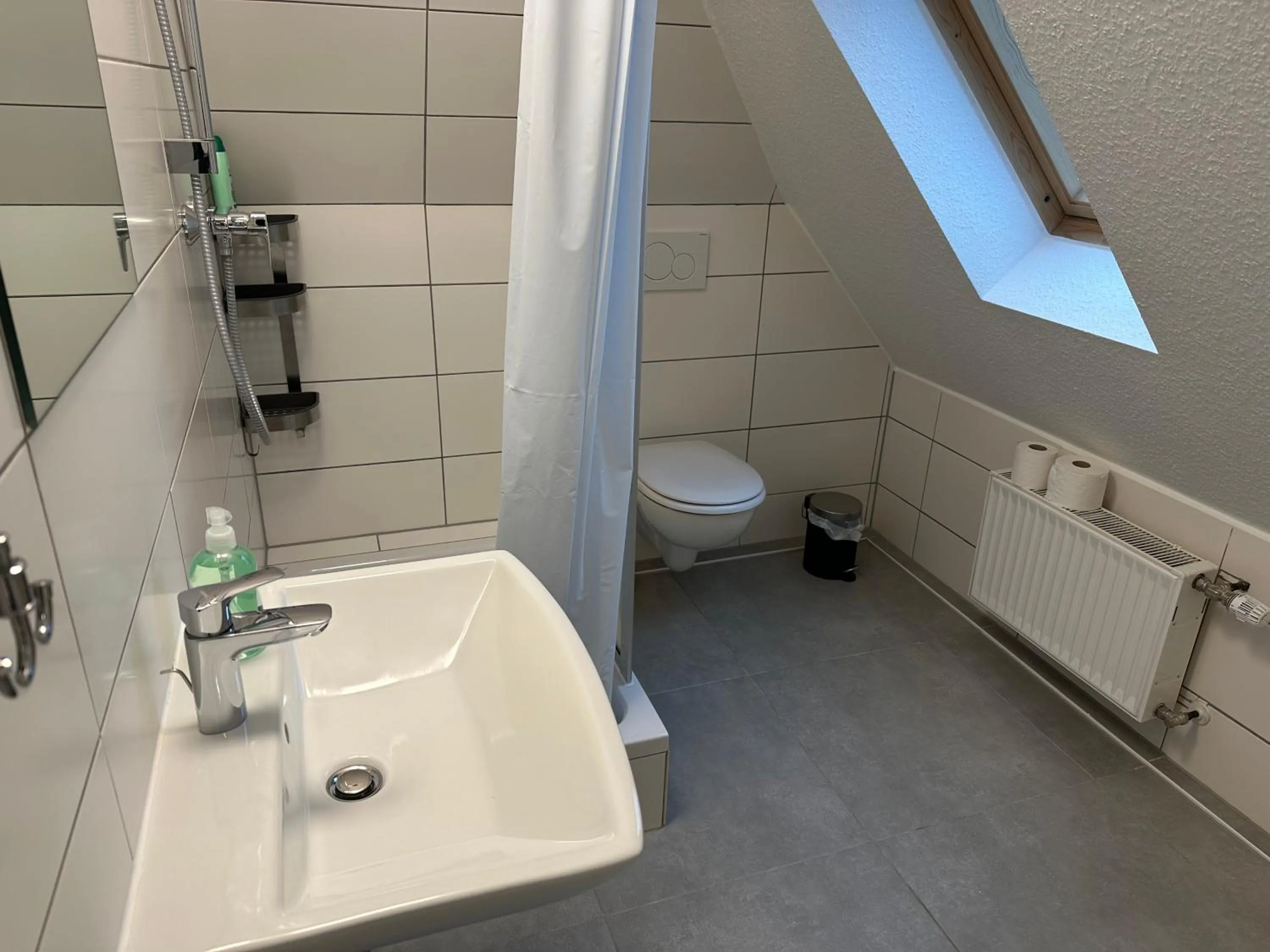 Shower in Apart-Hotel Rheinischer Hof Dormagen
