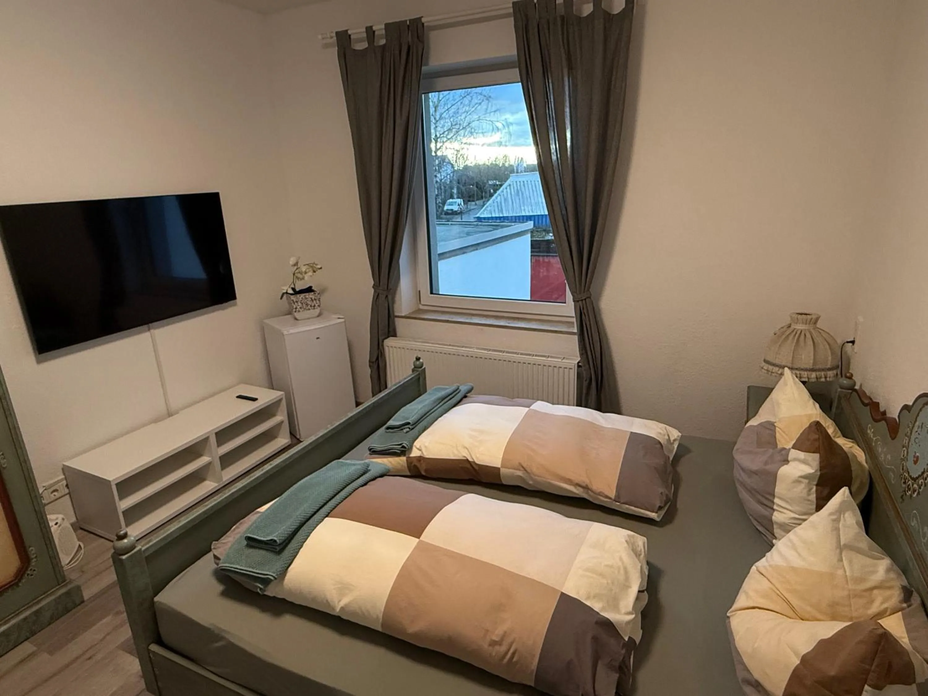 Bed in Apart-Hotel Rheinischer Hof Dormagen