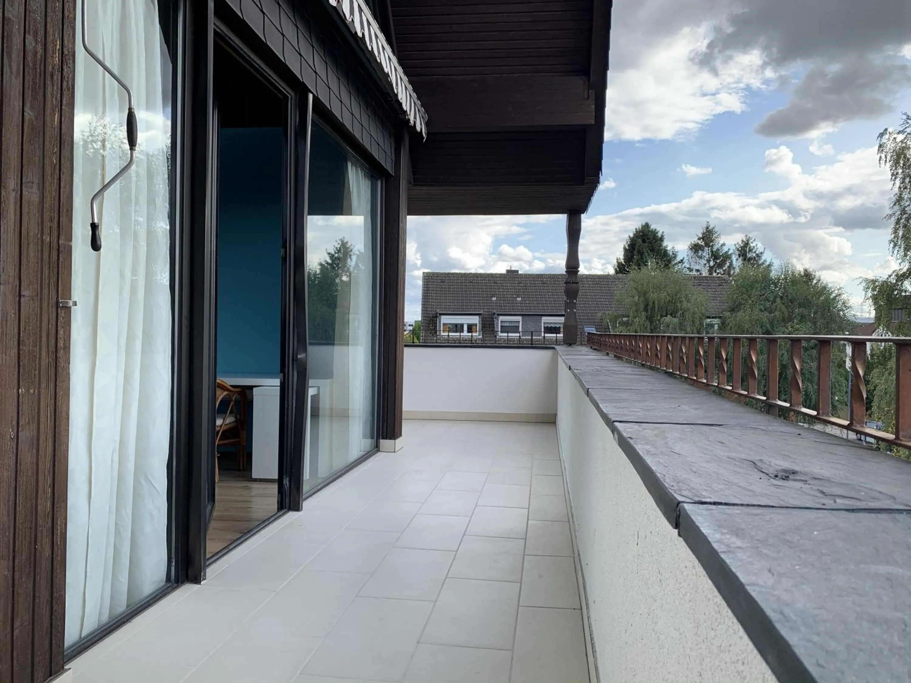 Balcony/Terrace in Apart-Hotel Rheinischer Hof Dormagen