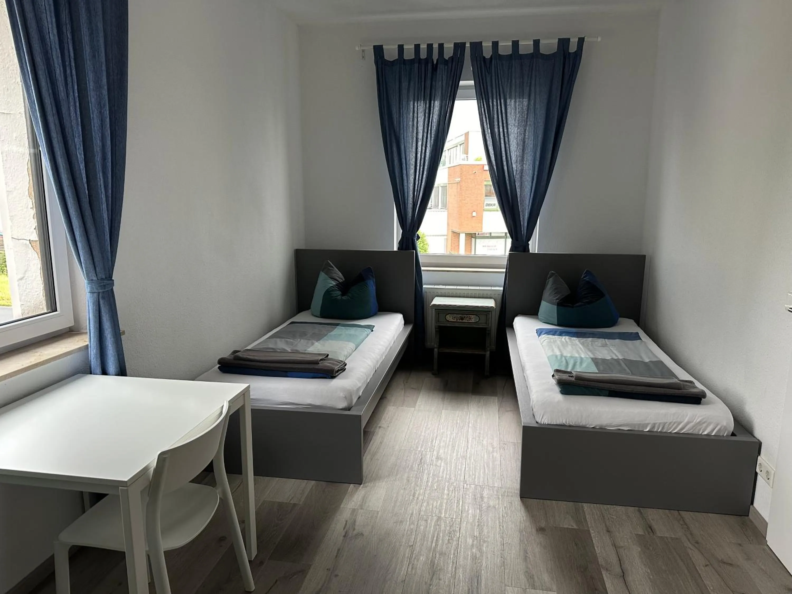 Bed in Apart-Hotel Rheinischer Hof Dormagen