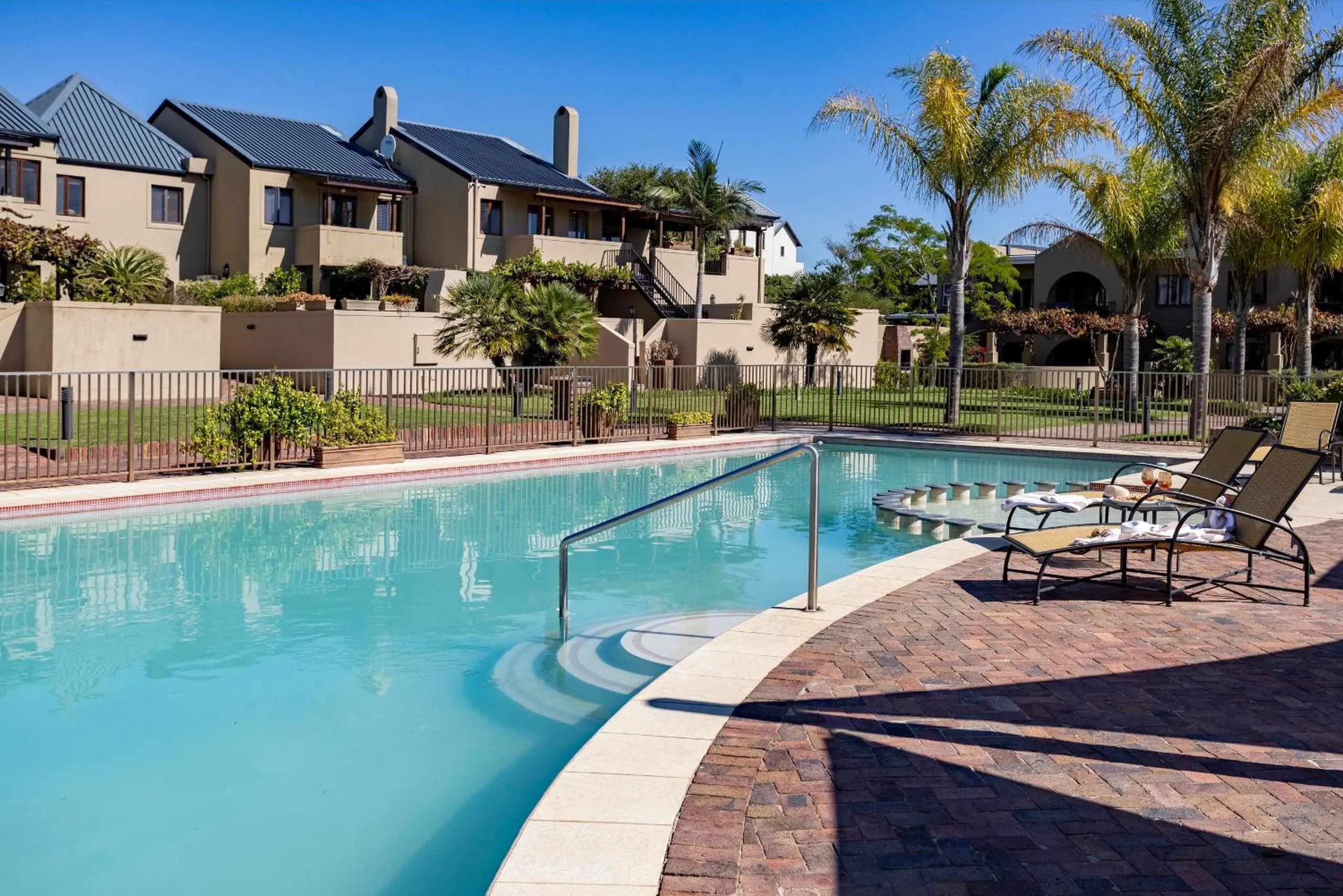 Swimming pool in Devonvale Golf & Wine Estate