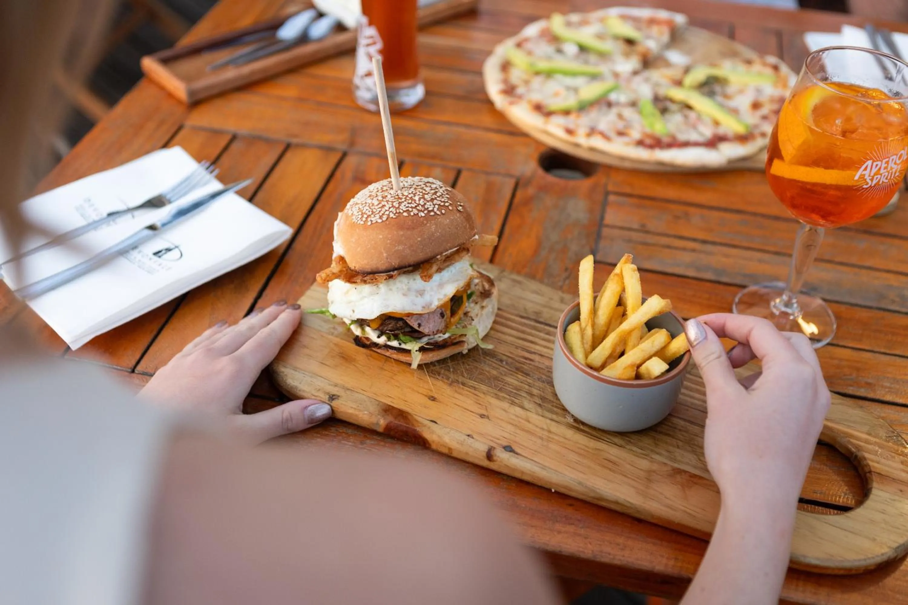 Food and drinks in Devonvale Golf & Wine Estate